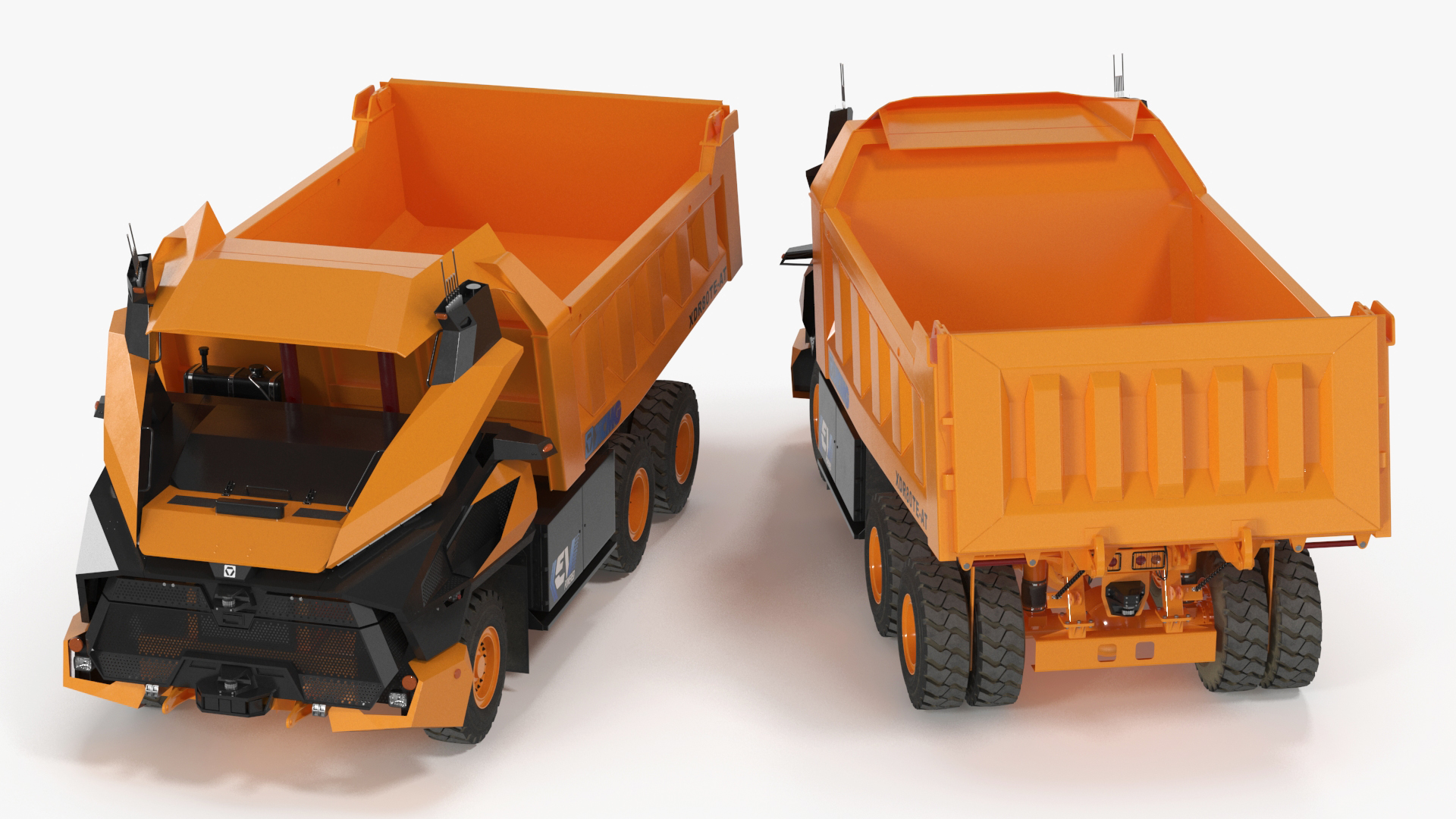 3D XCMG Autonomous Electric Mining Truck New