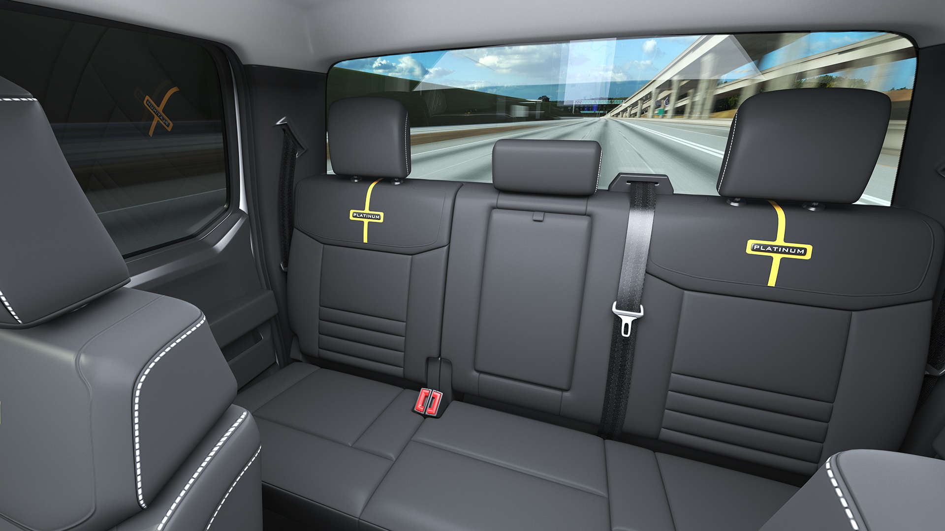3D model Super Duty F550 2023 Ford Long Cab Rigged for Cinema 4D