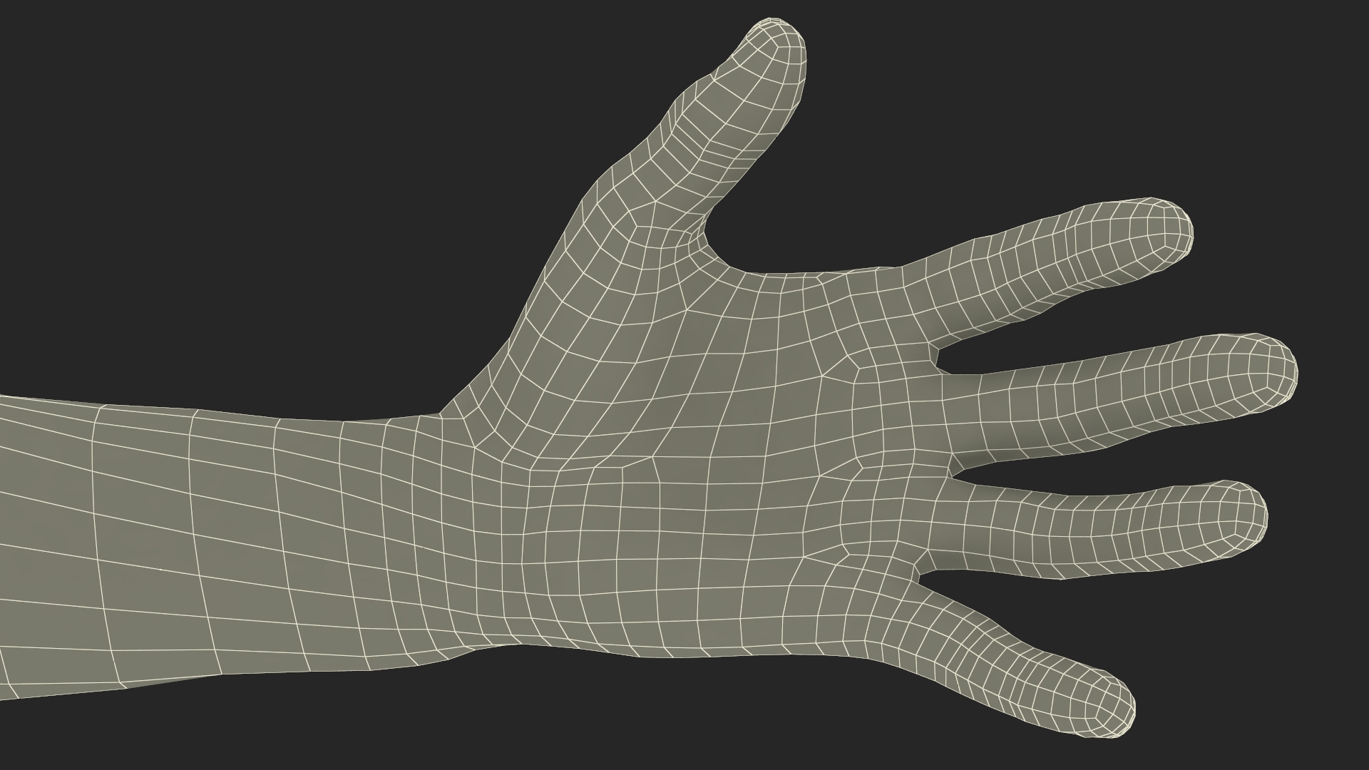 Athletic Male Arm 3D