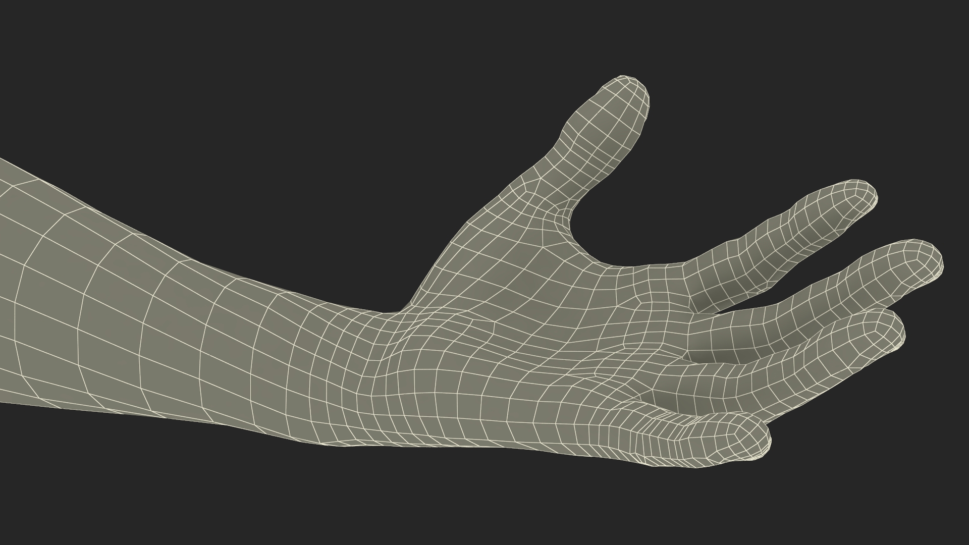 Athletic Male Arm 3D