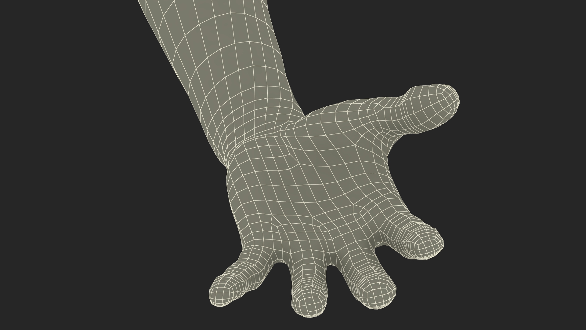Athletic Male Arm 3D