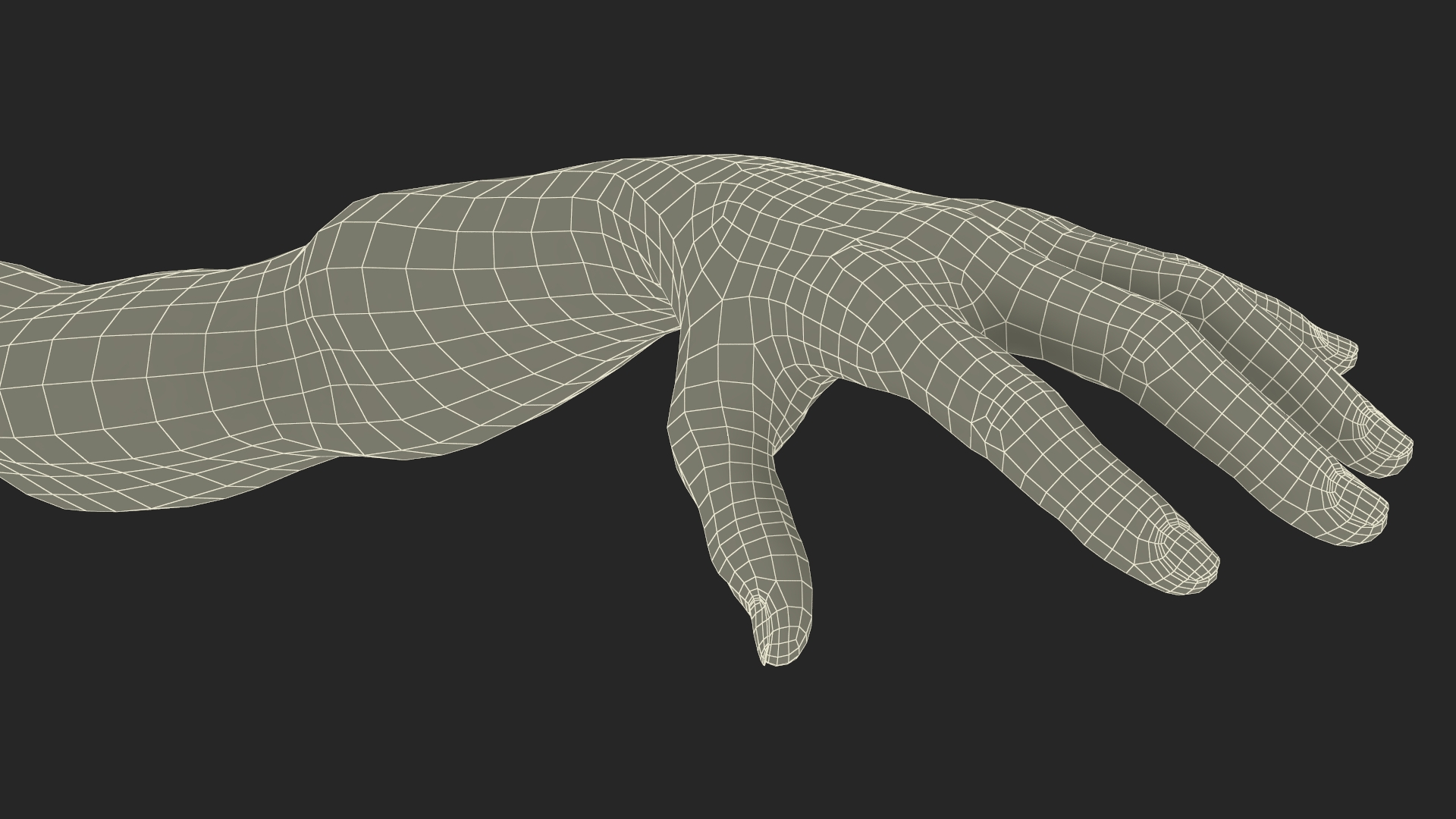 Athletic Male Arm 3D