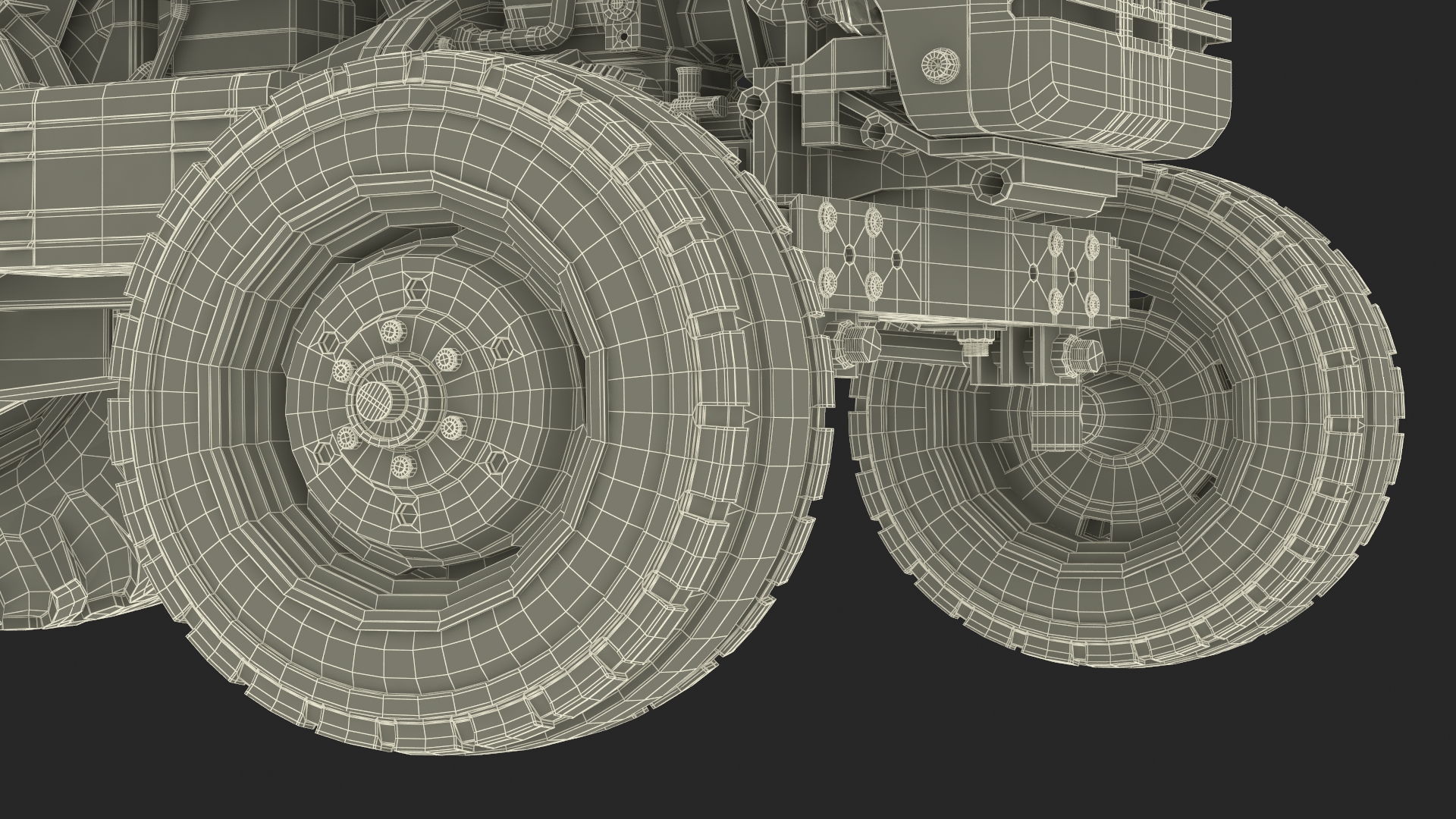 Mahindra 595DI Turbomax Tractor Rigged for Maya 3D