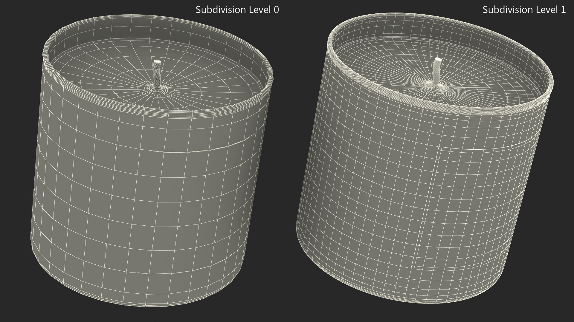 3D model Scented Candle Beige