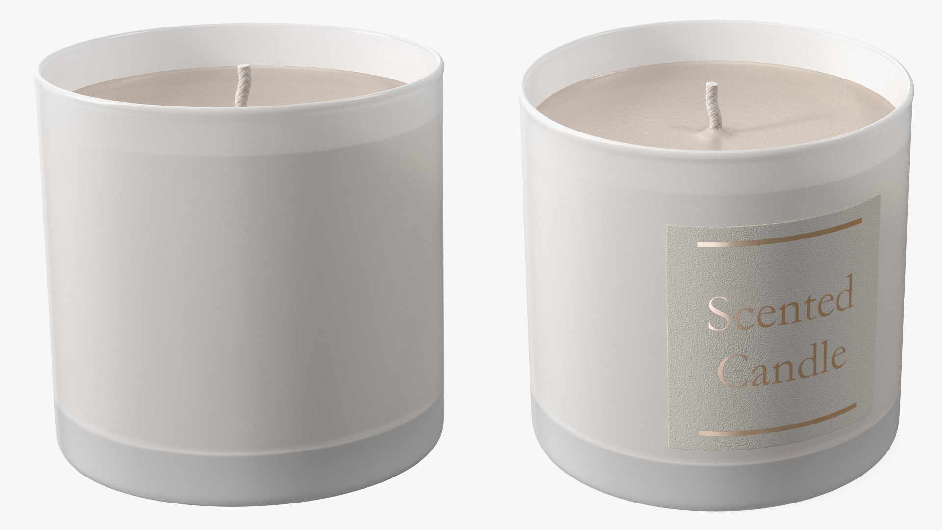3D model Scented Candle Beige