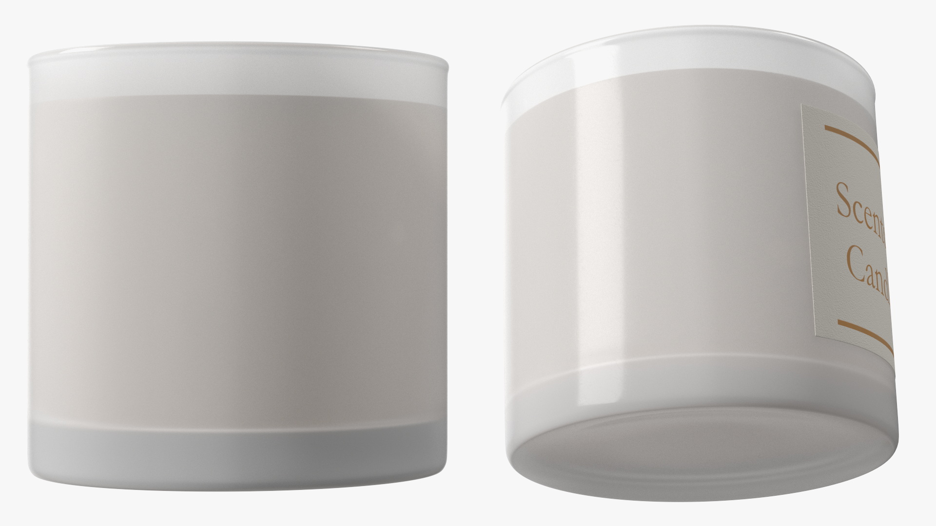 3D model Scented Candle Beige
