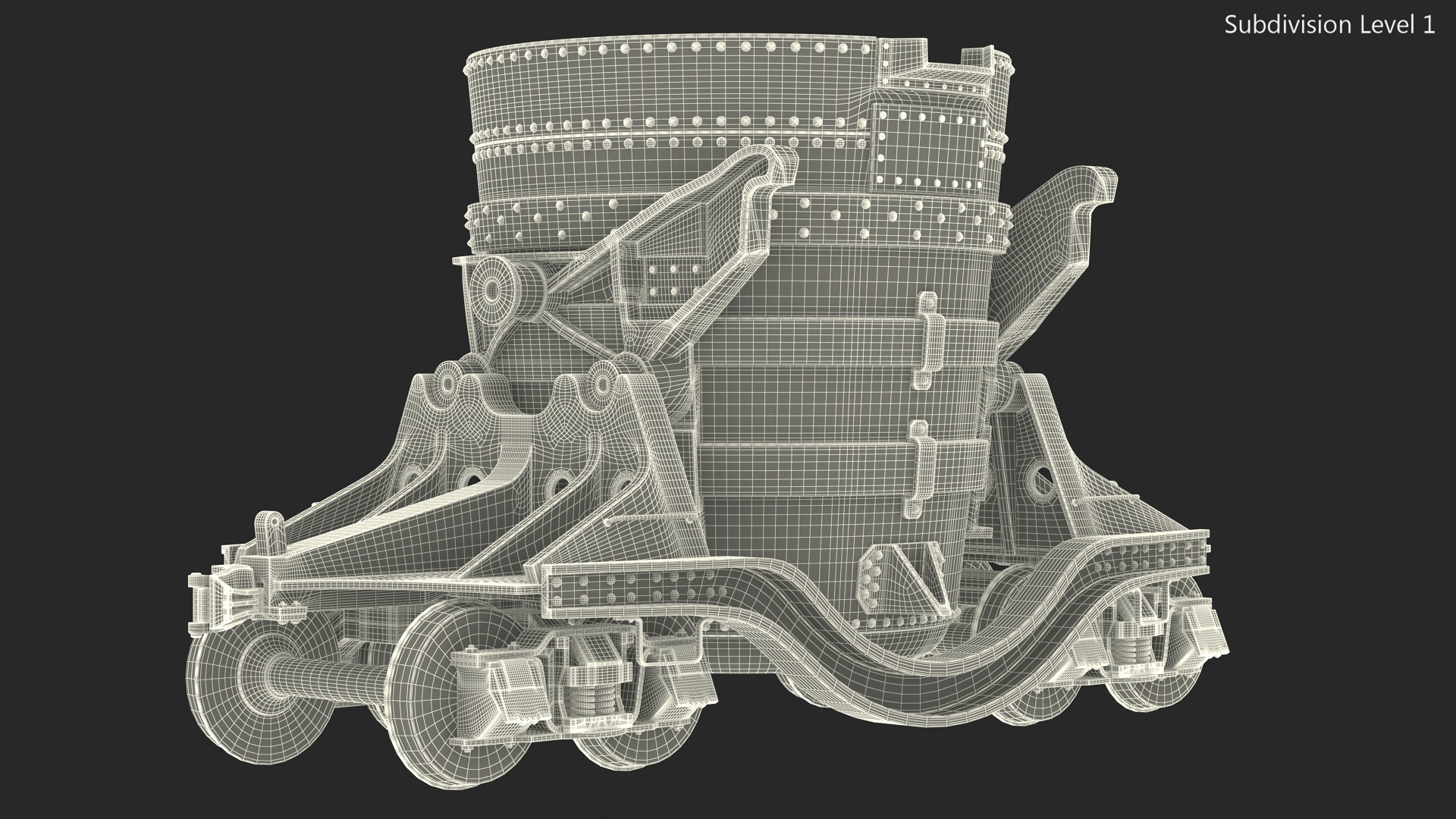 Slag Car Old 3D