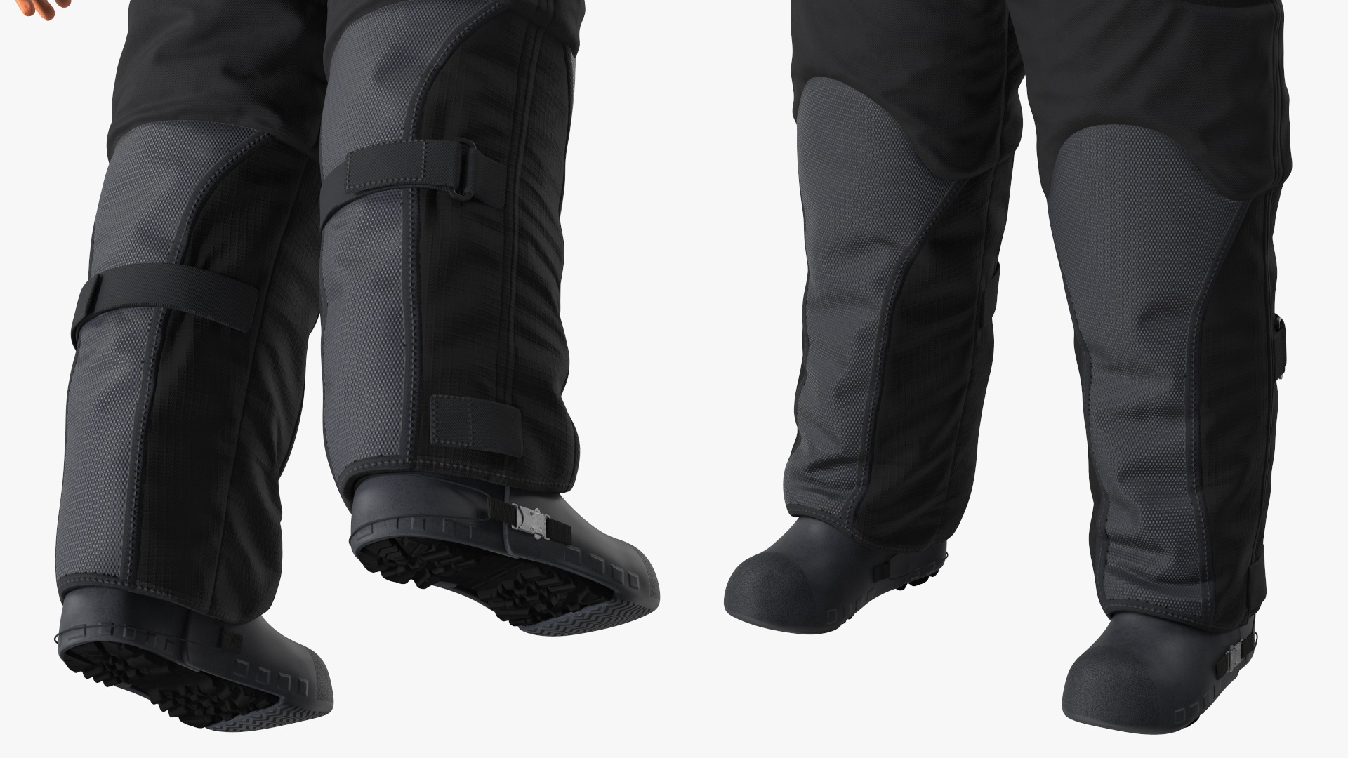 3D EOD 10 Bomb Suit Black Rigged for Maya model