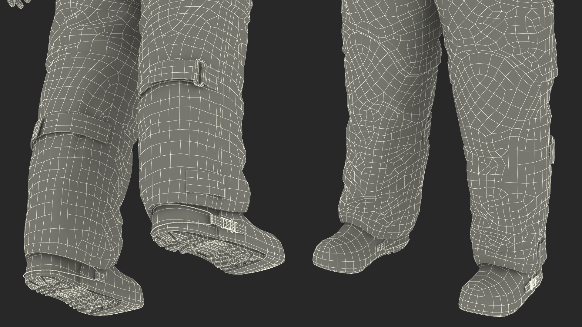 3D EOD 10 Bomb Suit Black Rigged for Maya model