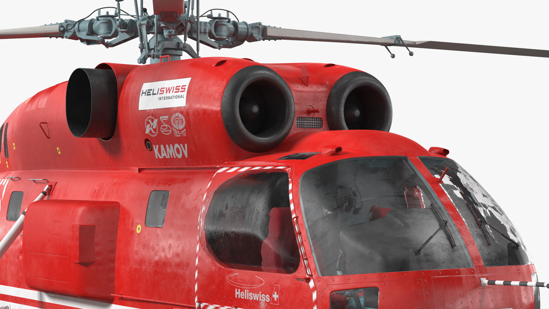 3D model Kamov KA-32 Firefighting Helicopter