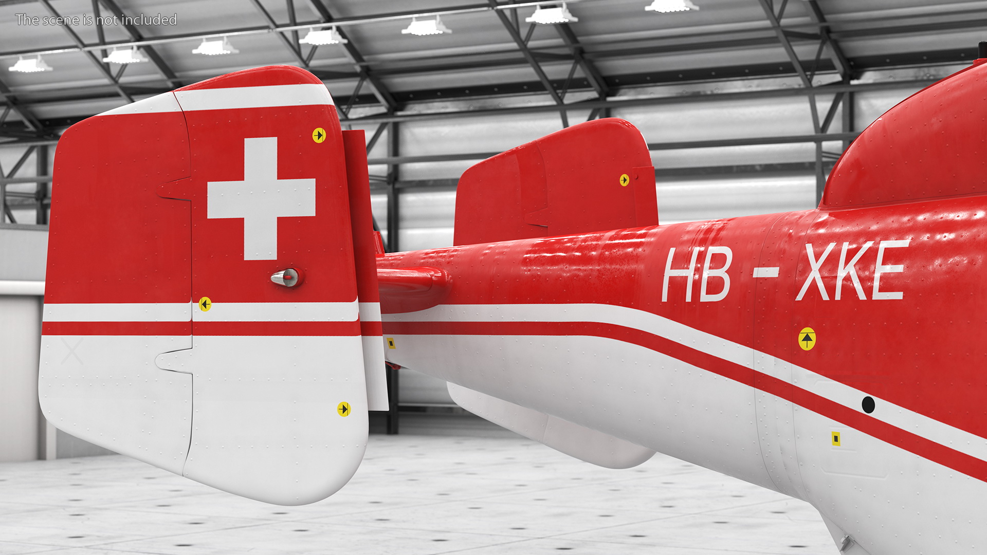 3D model Kamov KA-32 Firefighting Helicopter