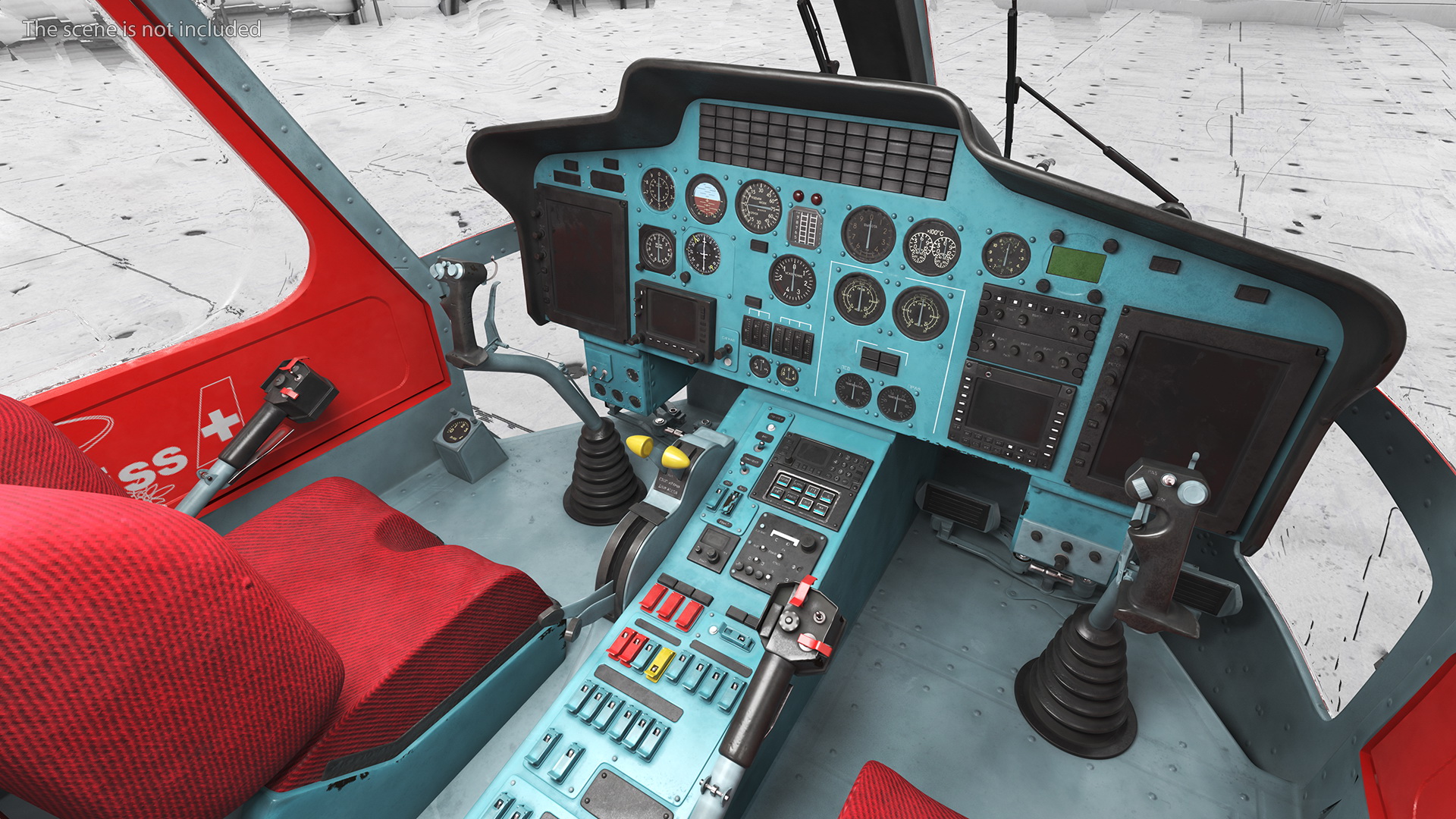 3D model Kamov KA-32 Firefighting Helicopter
