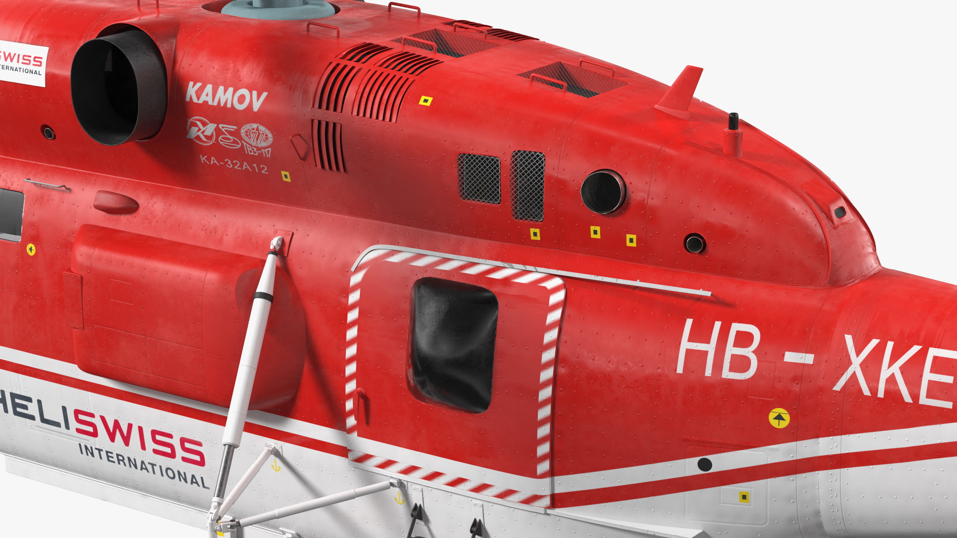 3D model Kamov KA-32 Firefighting Helicopter