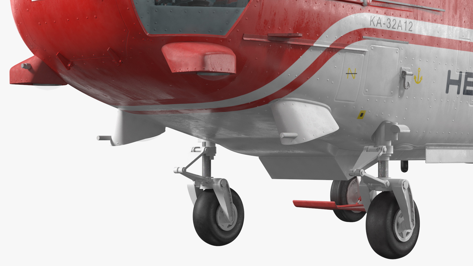 3D model Kamov KA-32 Firefighting Helicopter