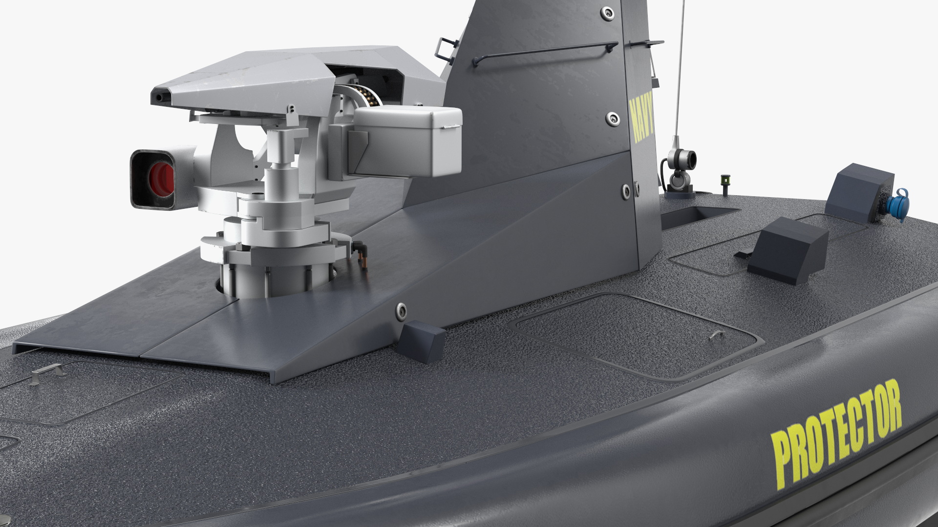 3D Protector Unmanned Surface Vehicle USV model