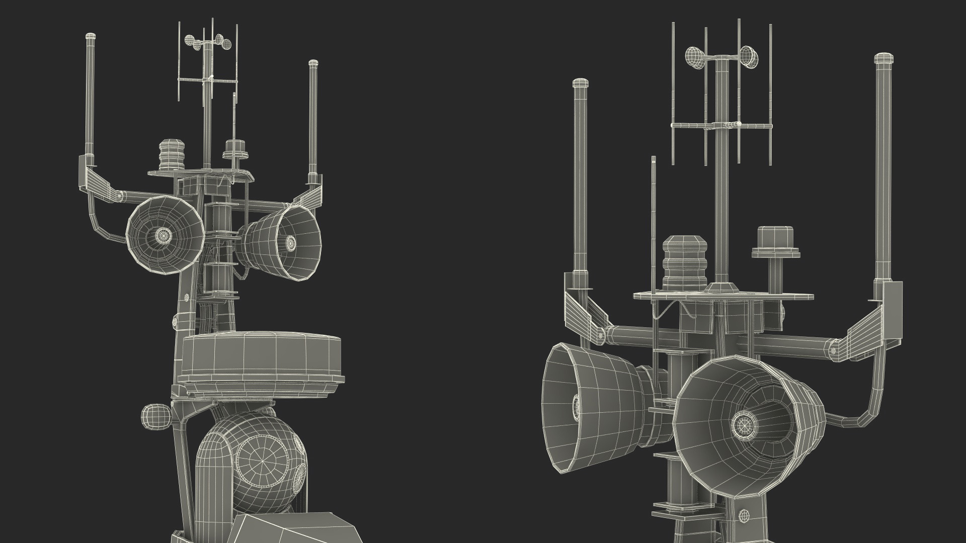 3D Protector Unmanned Surface Vehicle USV model