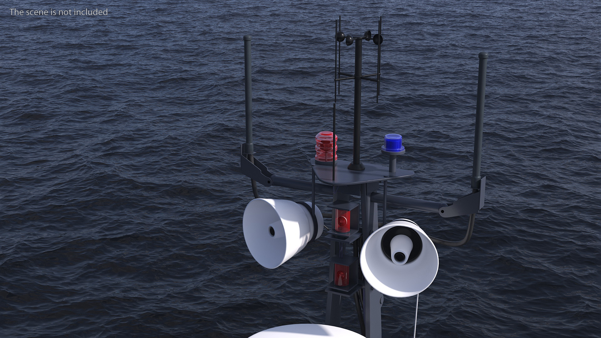 3D Protector Unmanned Surface Vehicle USV model
