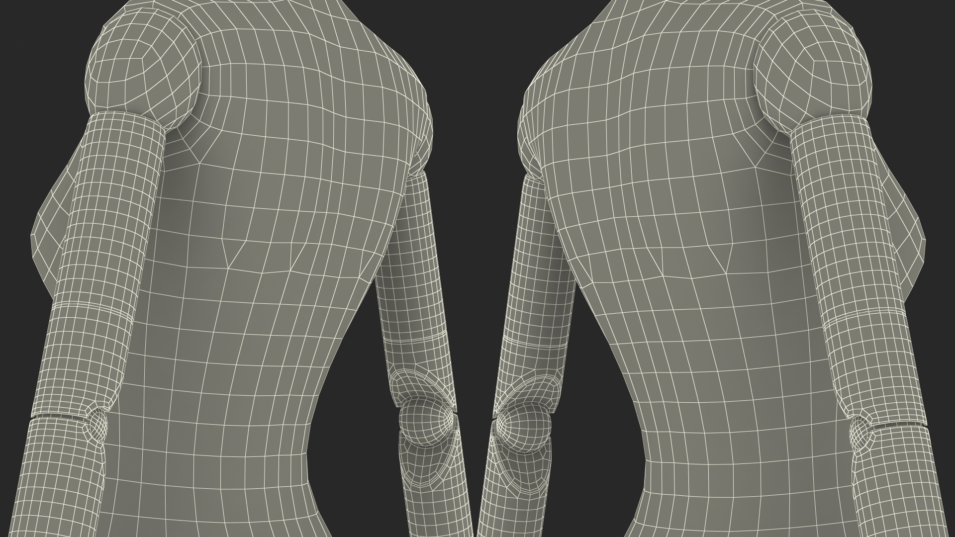 3D Female Flexible Half Body Mannequin Torso