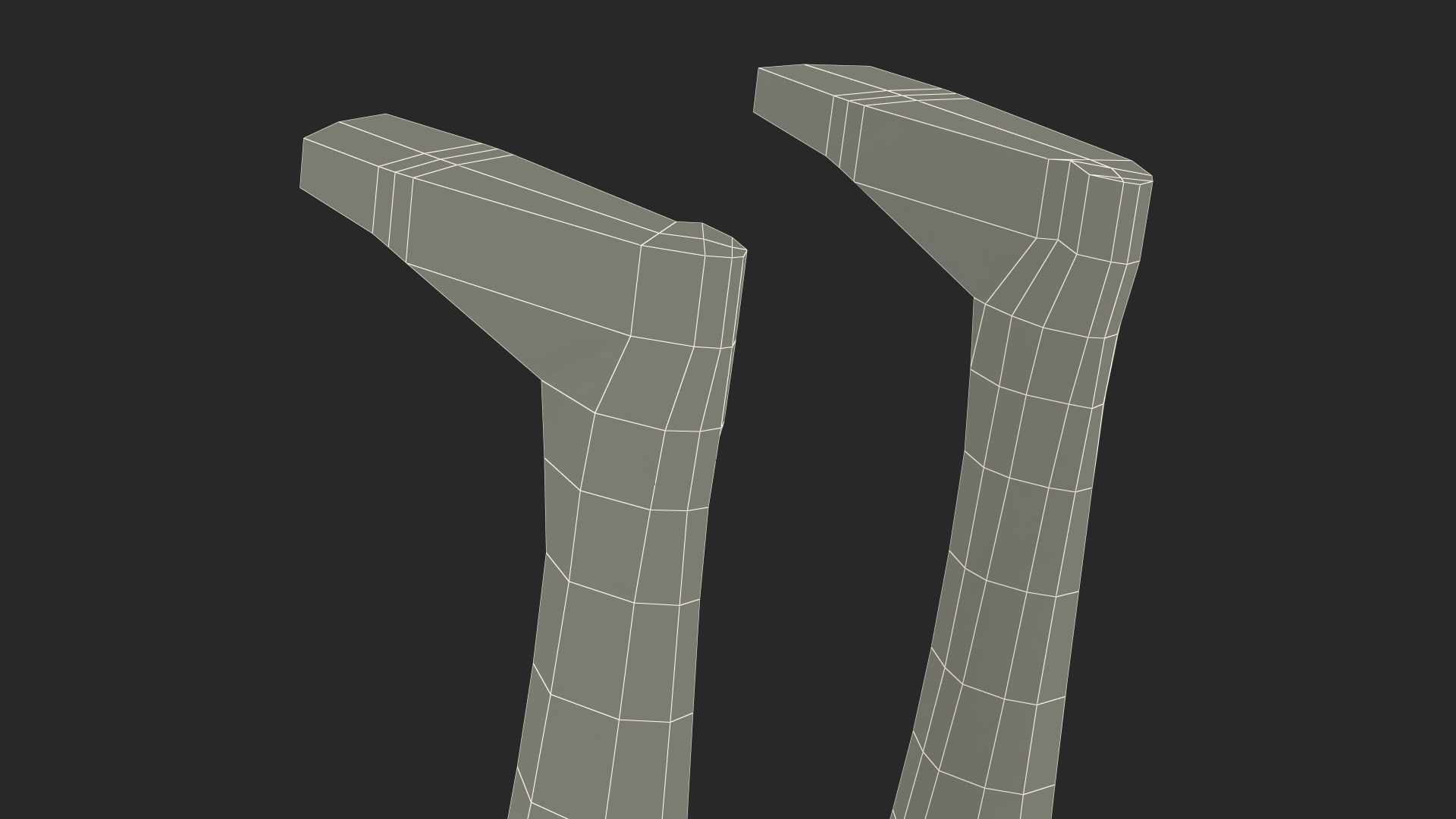 3D model Lifeguard Low Poly Rigged