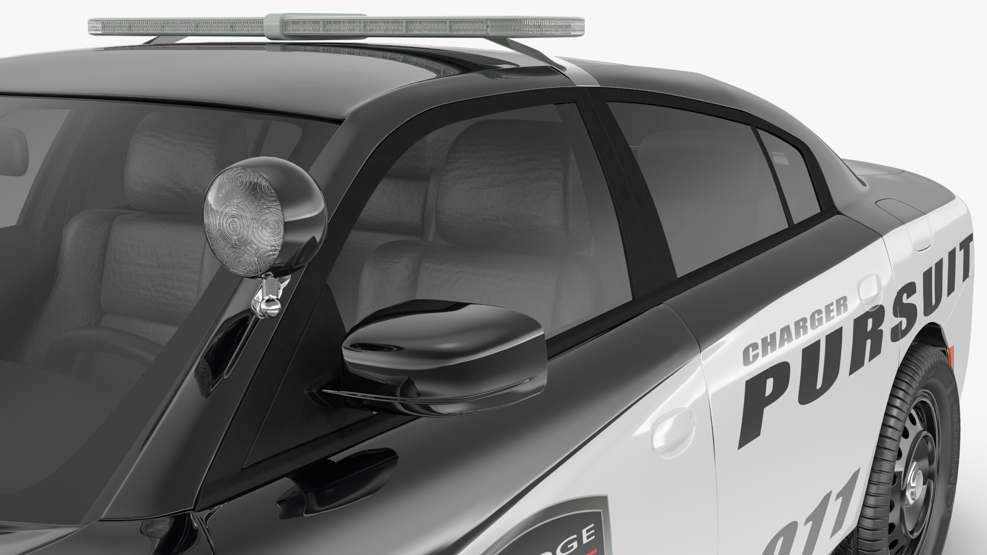 Dodge Charger Pursuit Police Car 2015 3D