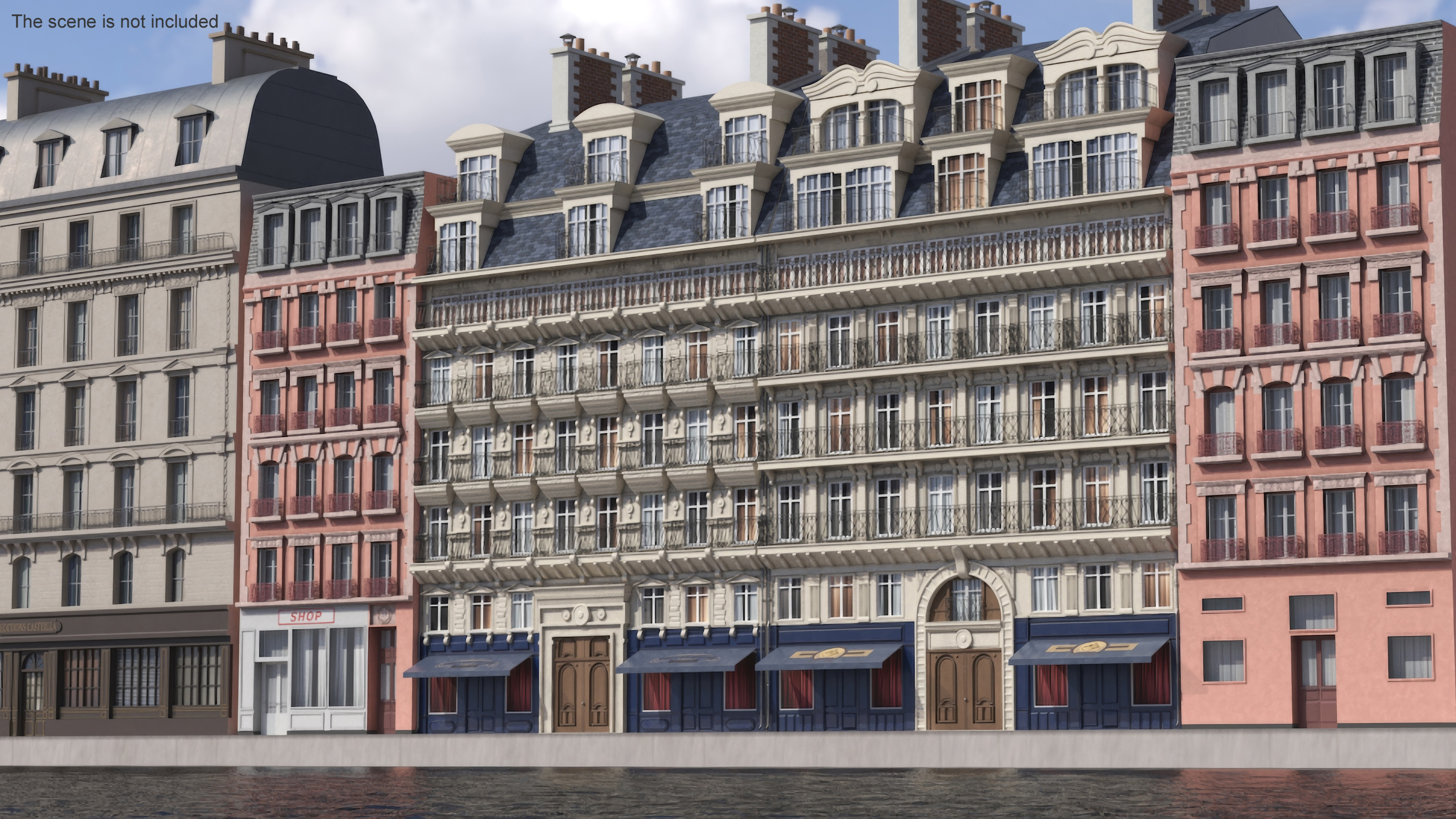 Parisian Tenement 3D
