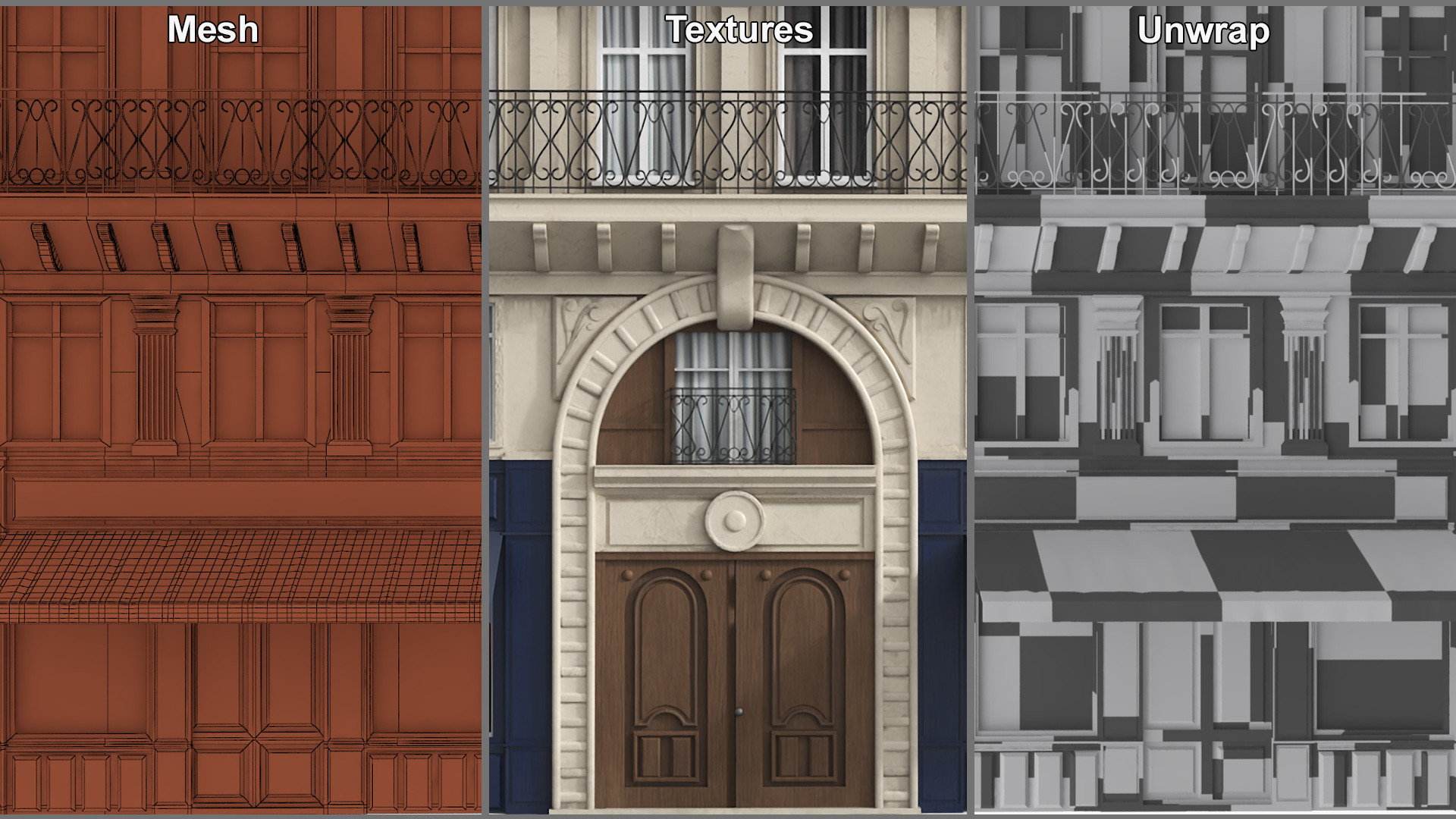 Parisian Tenement 3D