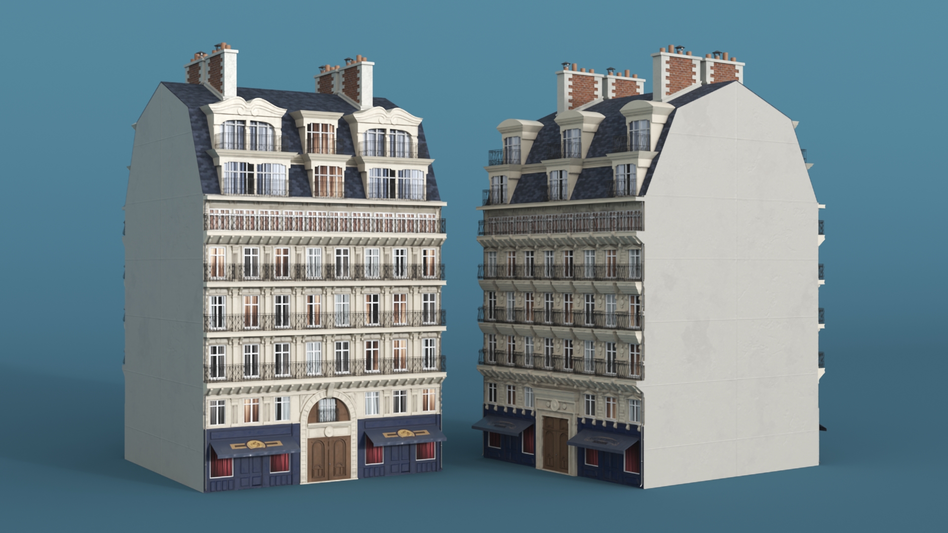 Parisian Tenement 3D