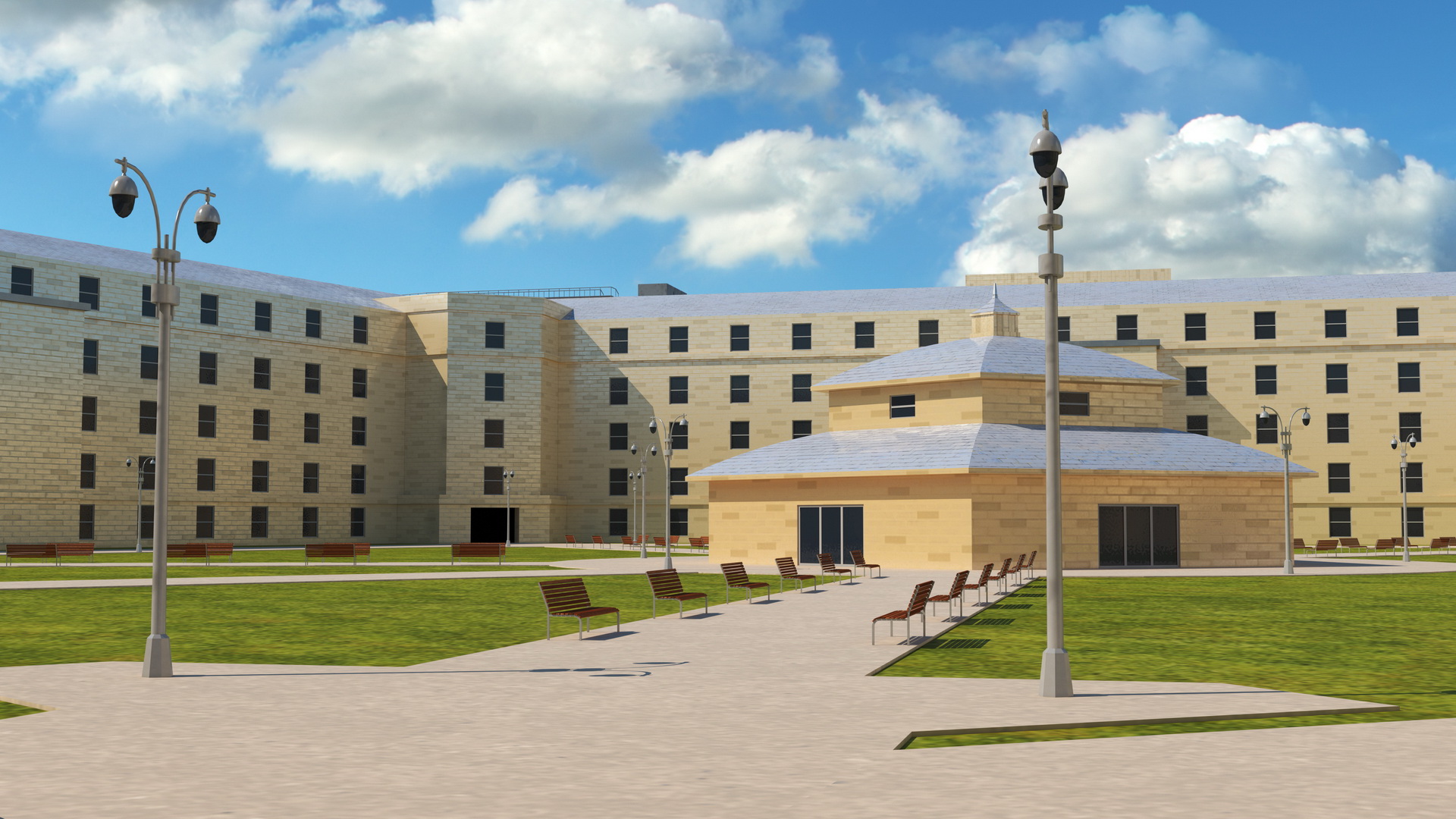 3D The Pentagon Building