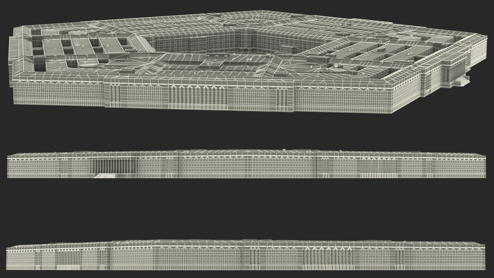 3D The Pentagon Building