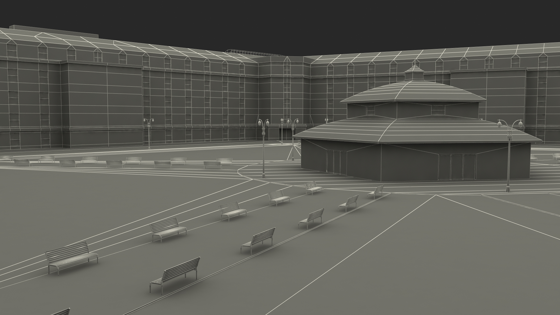 3D The Pentagon Building