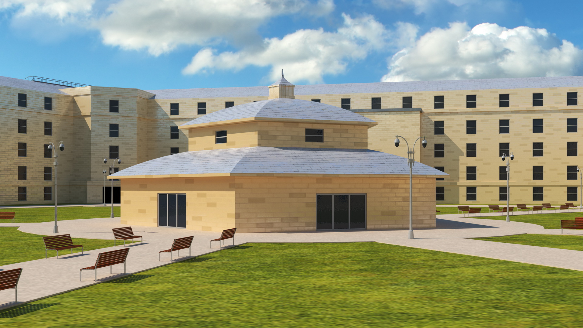 3D The Pentagon Building