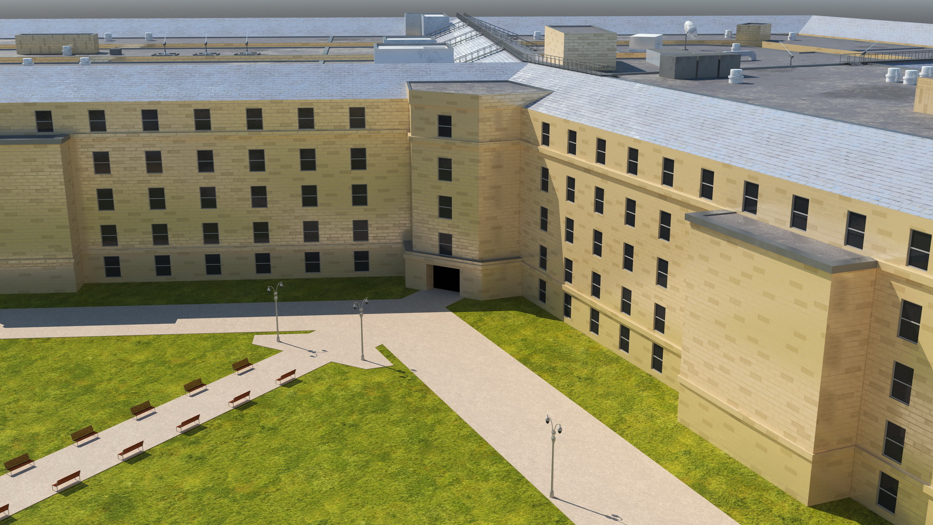 3D The Pentagon Building