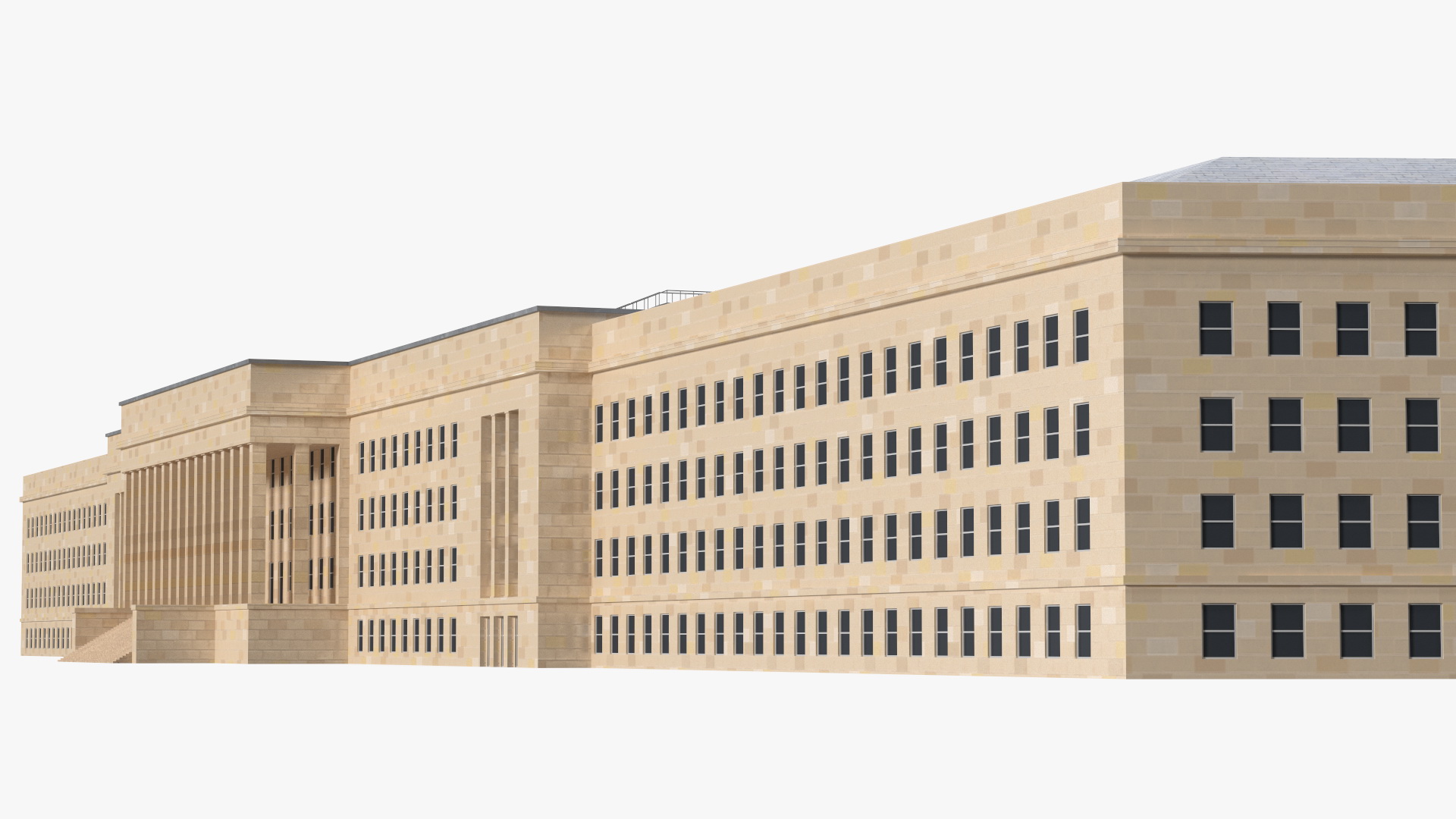 3D The Pentagon Building