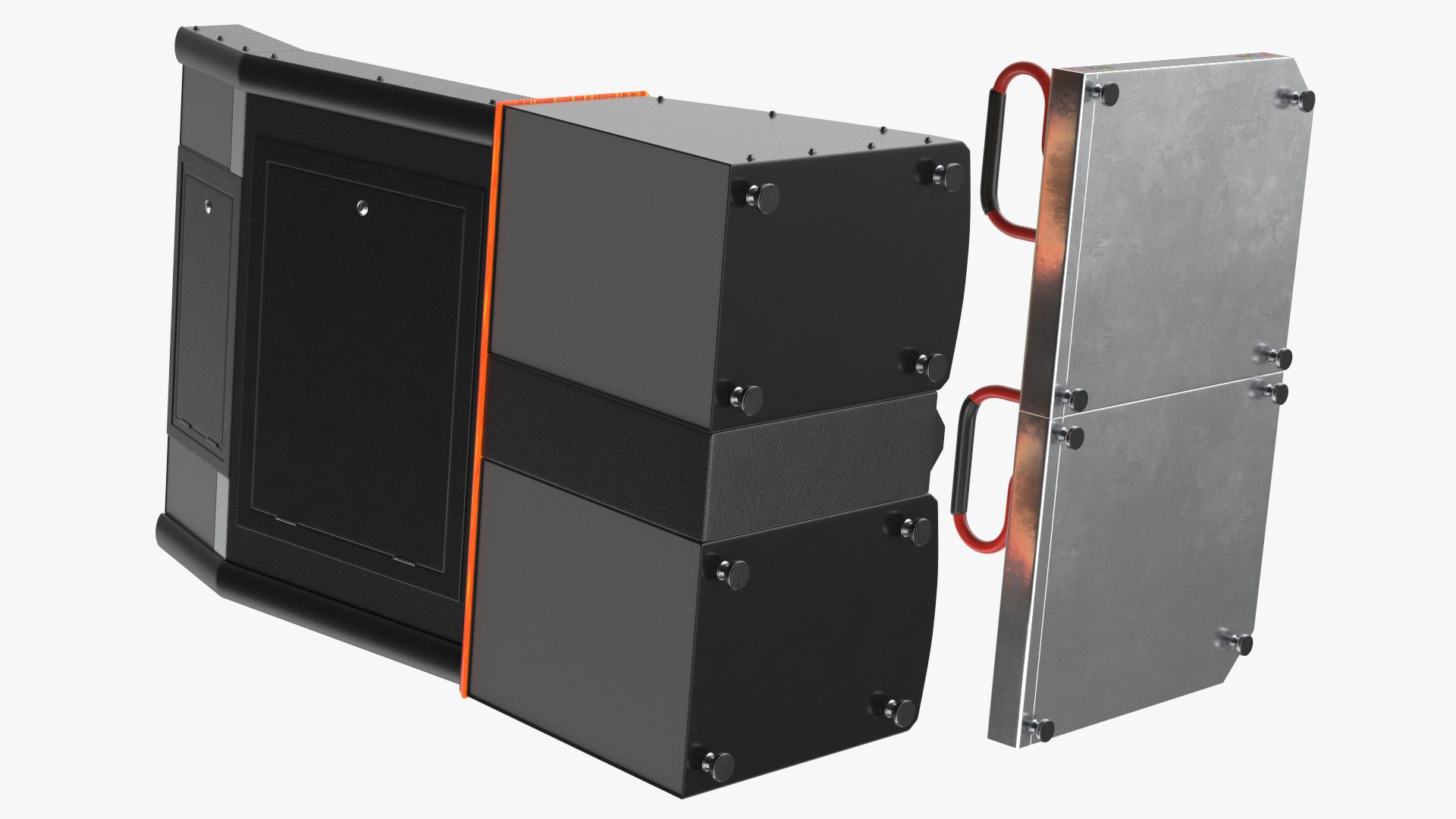 Dance Arcade Machine switched On 3D
