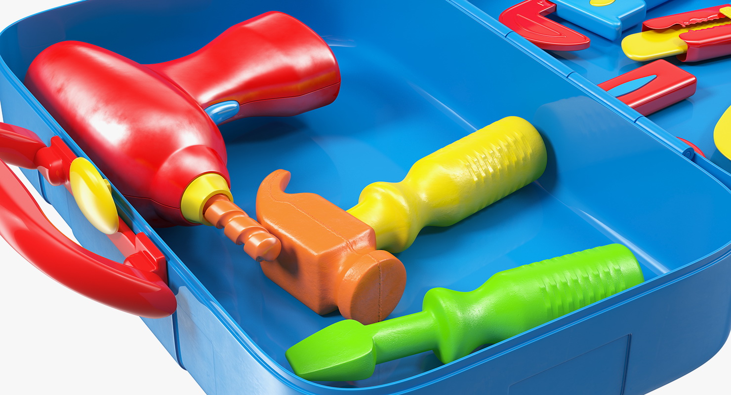 Toy Tools Box Set 3D