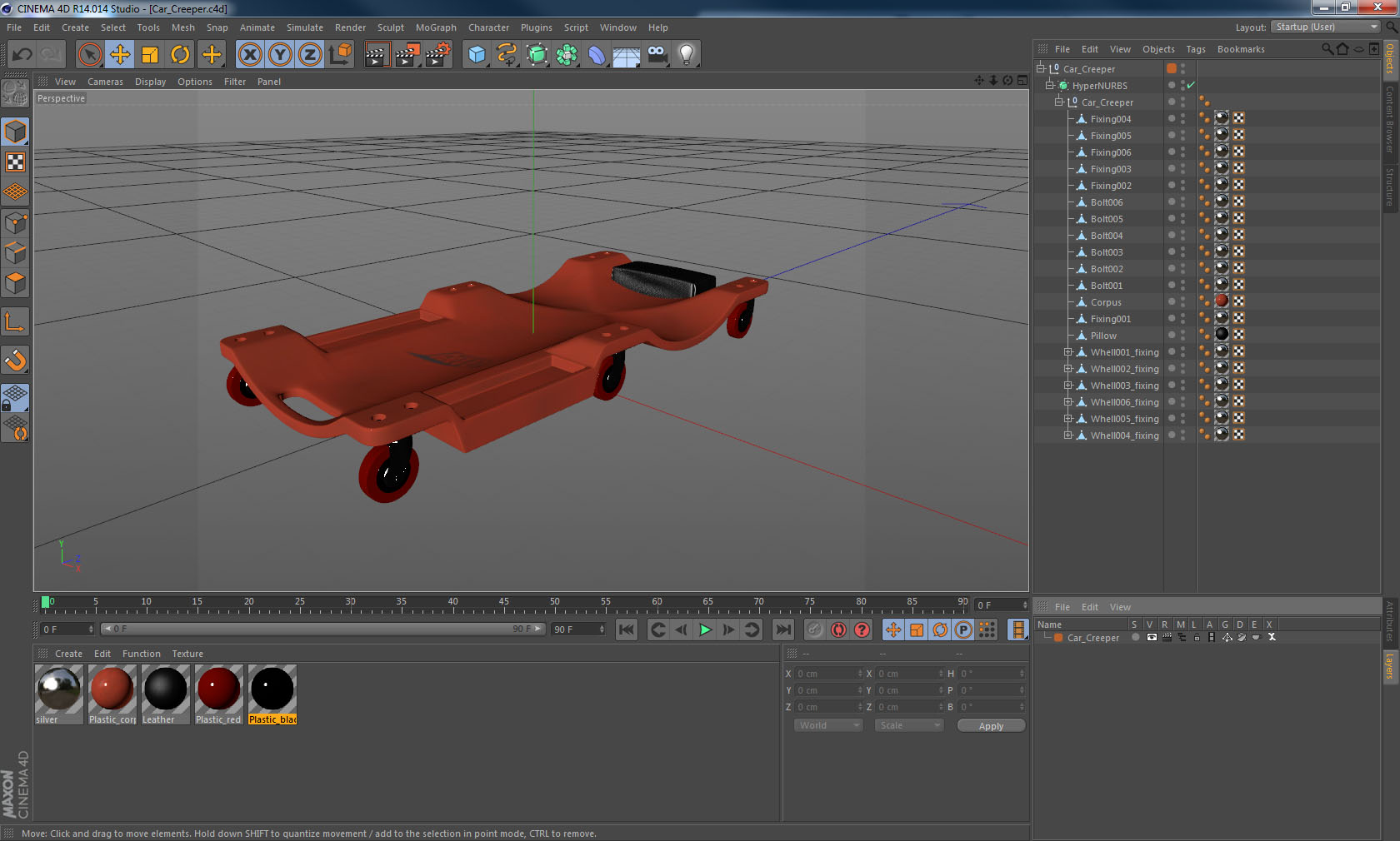 3D Car Creeper