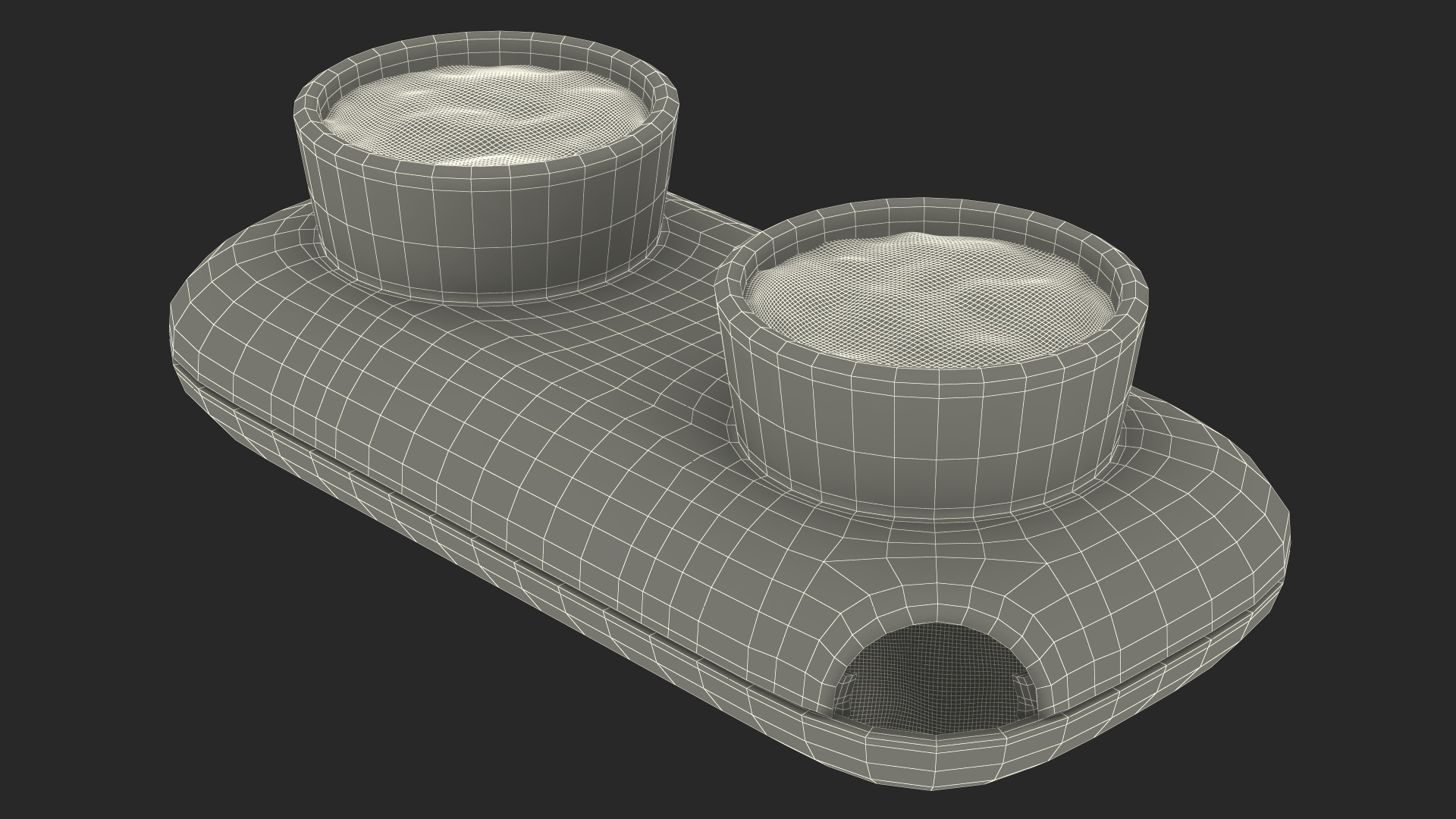 3D model Double Herb Pot Sagaform Green