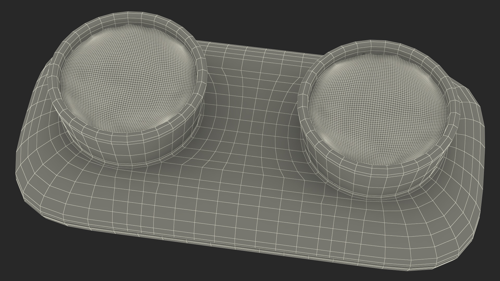 3D model Double Herb Pot Sagaform Green