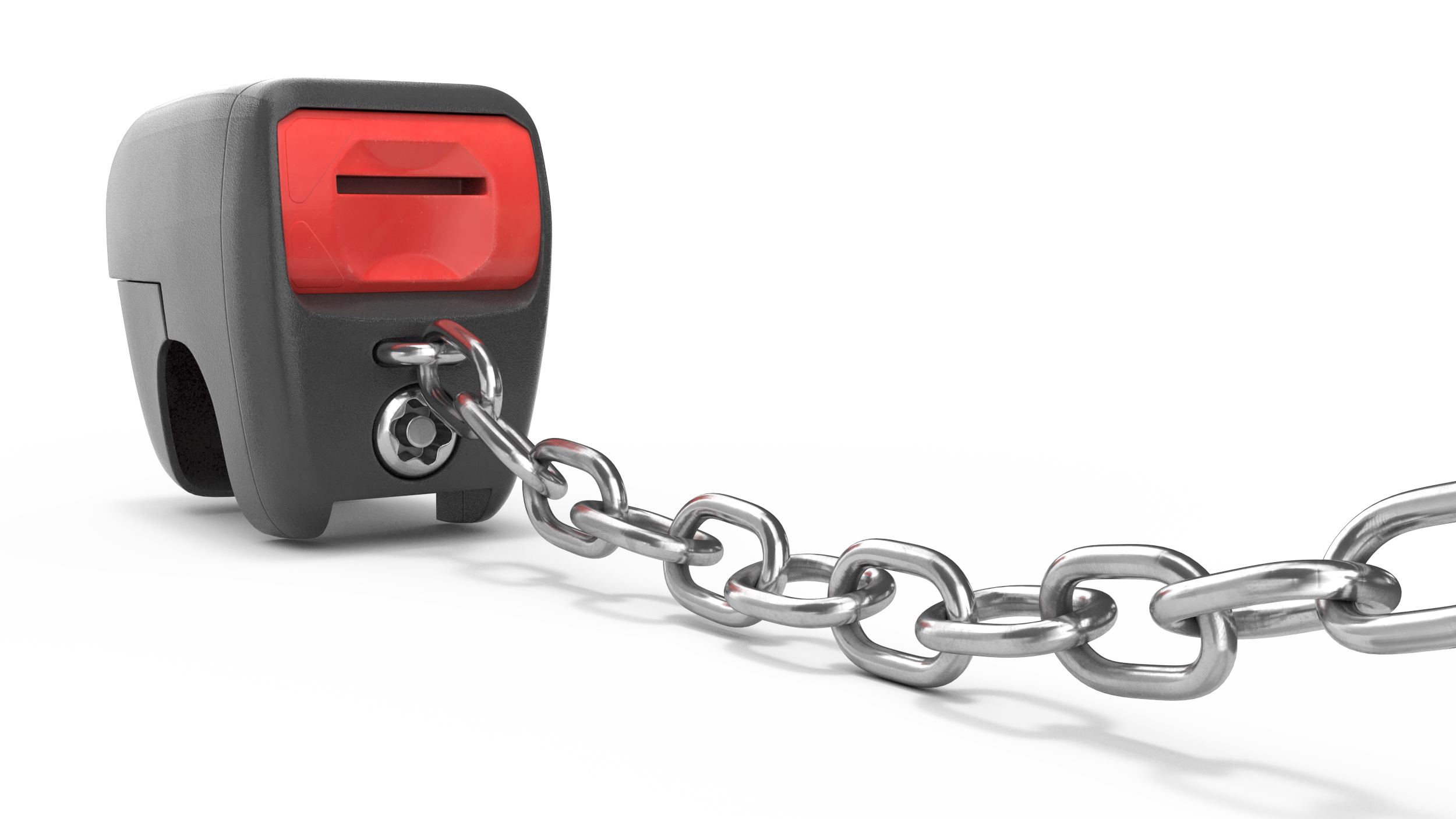 3D Anti Theft Shopping Cart Coin Lock System