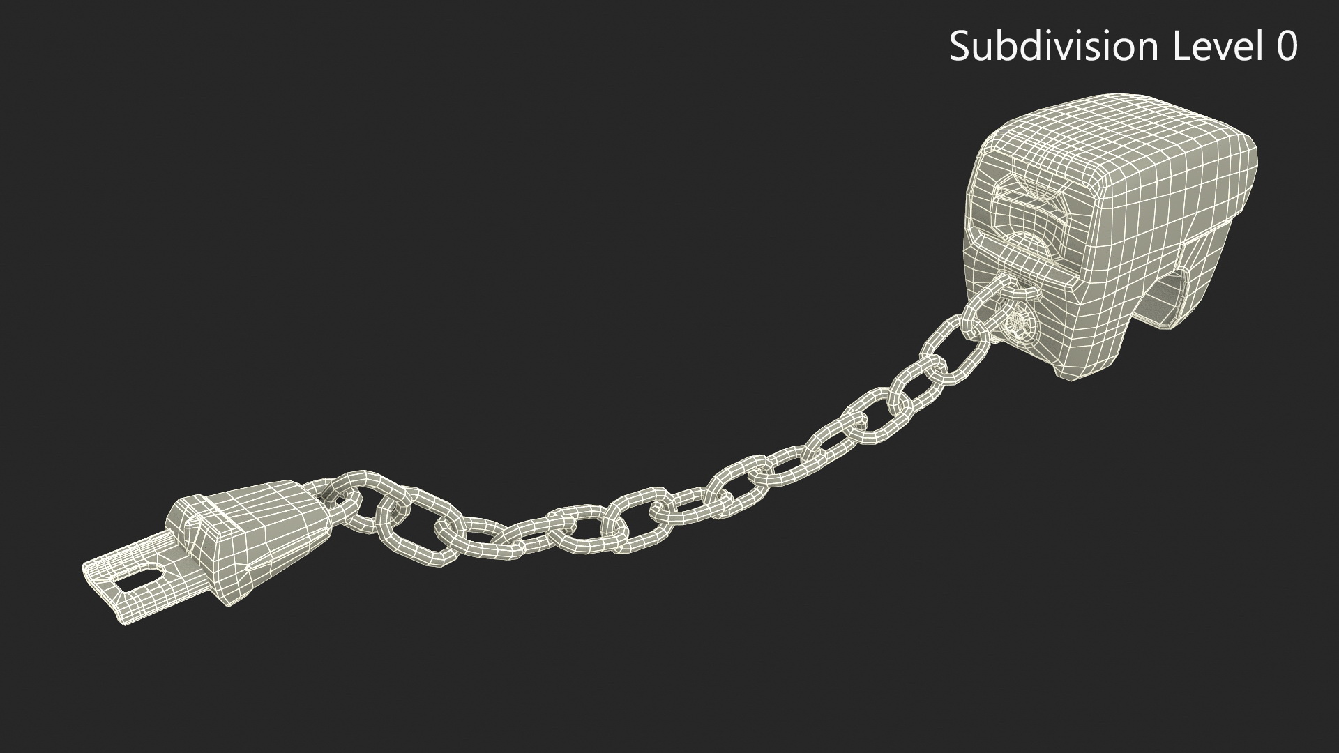 3D Anti Theft Shopping Cart Coin Lock System