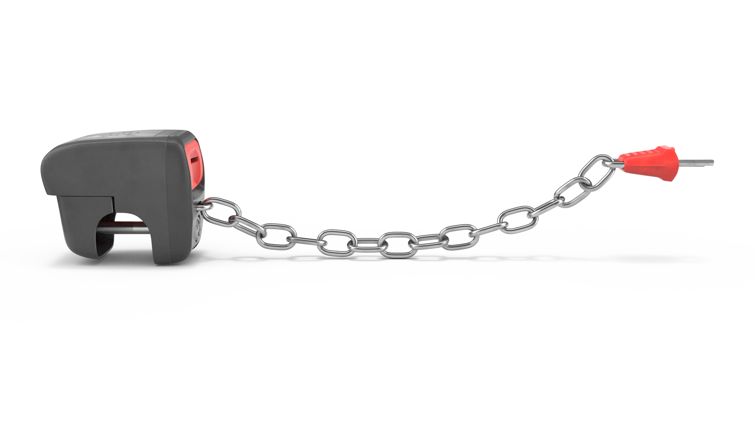 3D Anti Theft Shopping Cart Coin Lock System