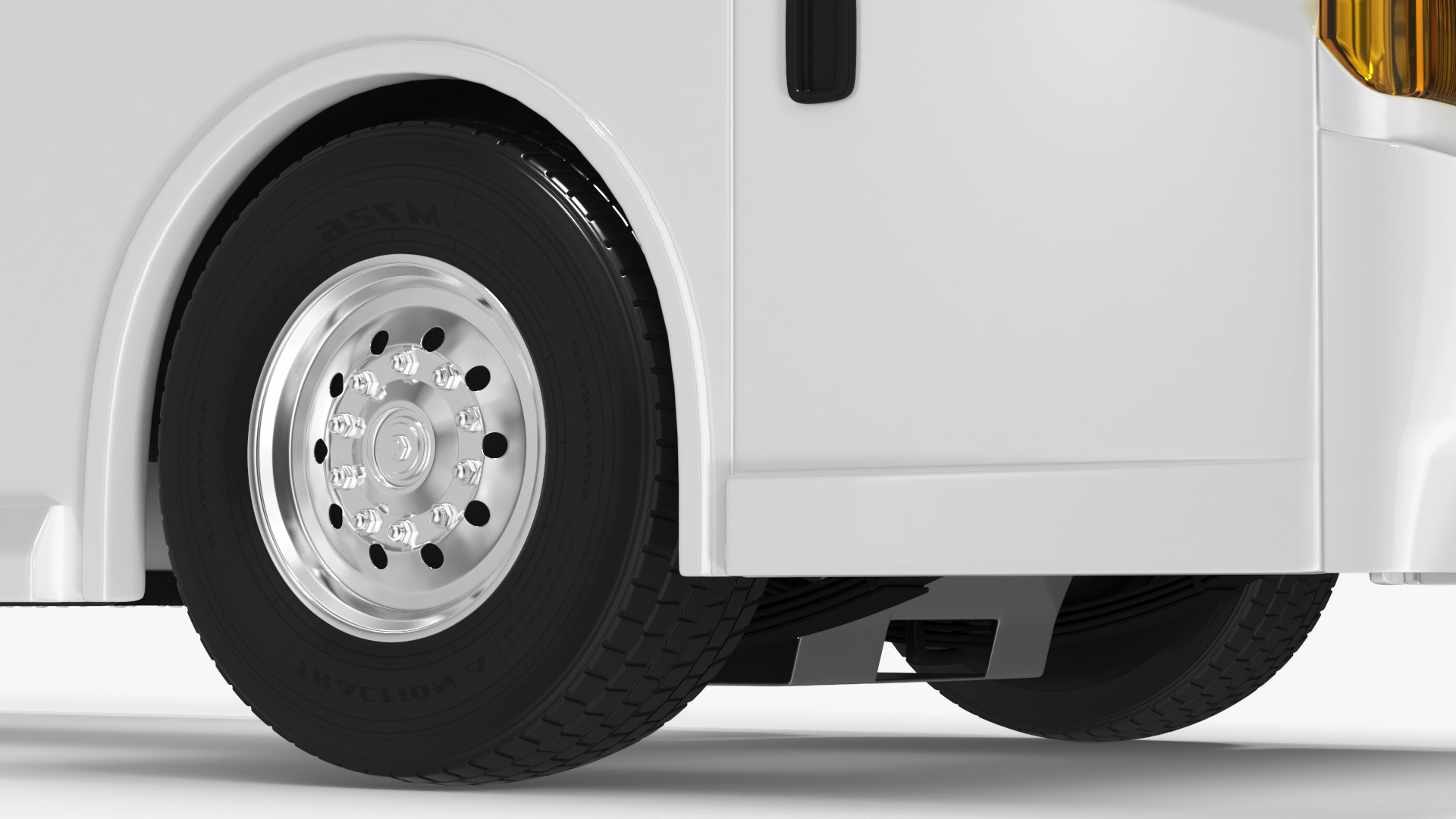 3D Charter Bus Rigged model