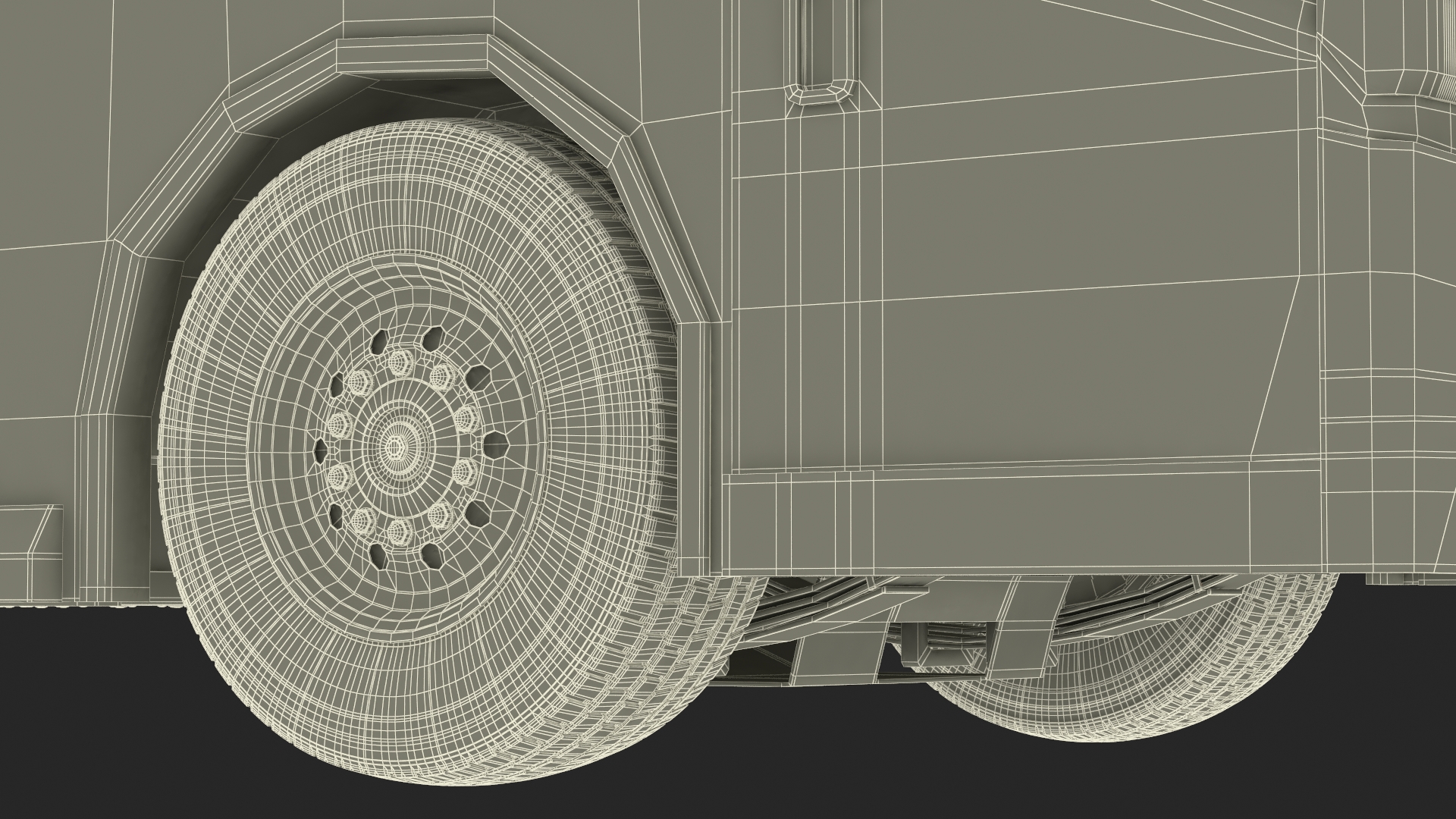 3D Charter Bus Rigged model