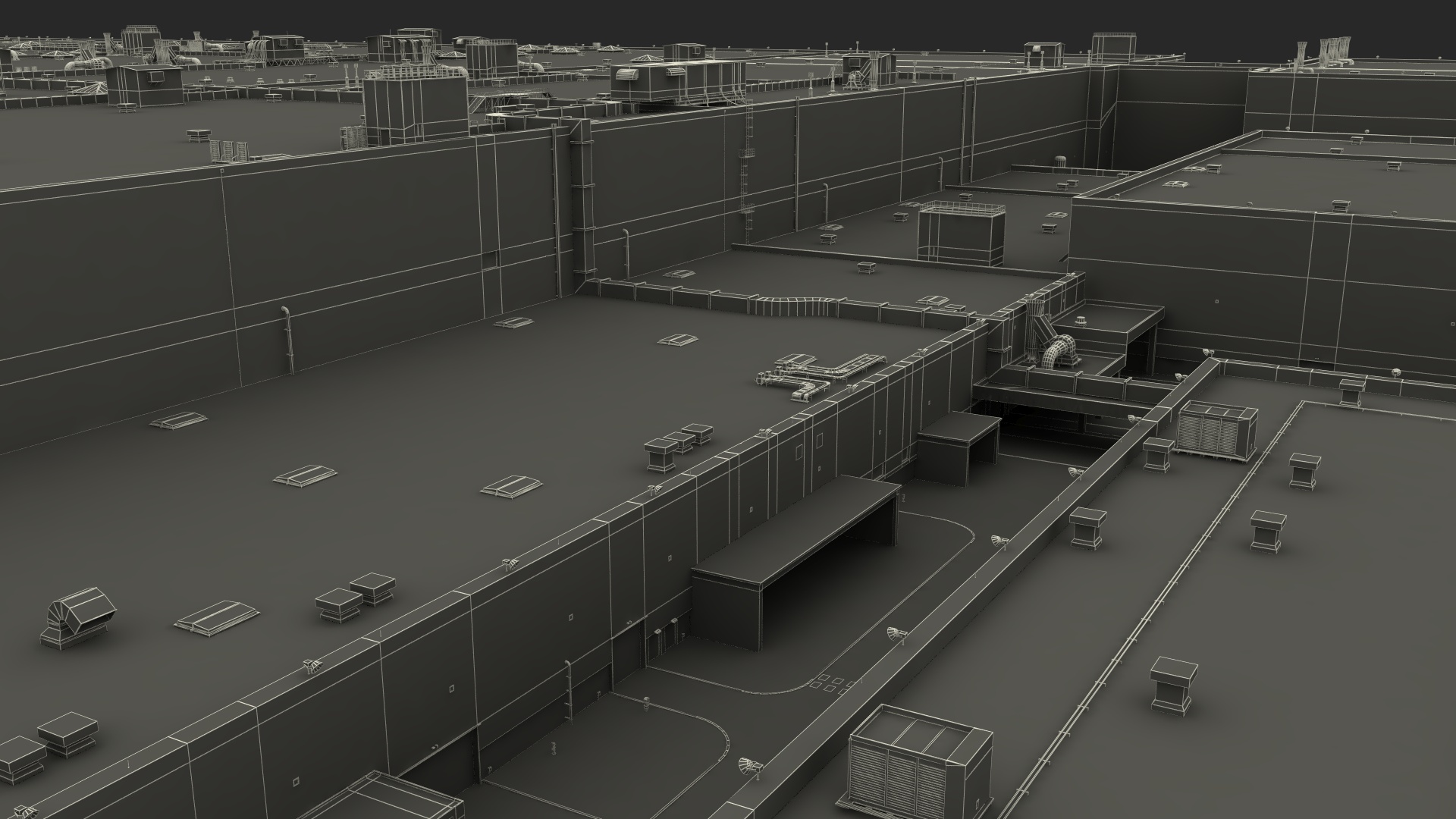 Boeing Everett Factory 3D