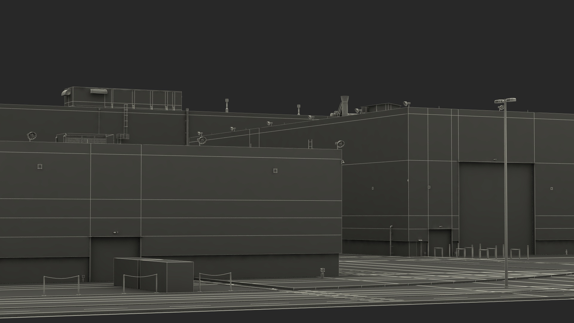 Boeing Everett Factory 3D
