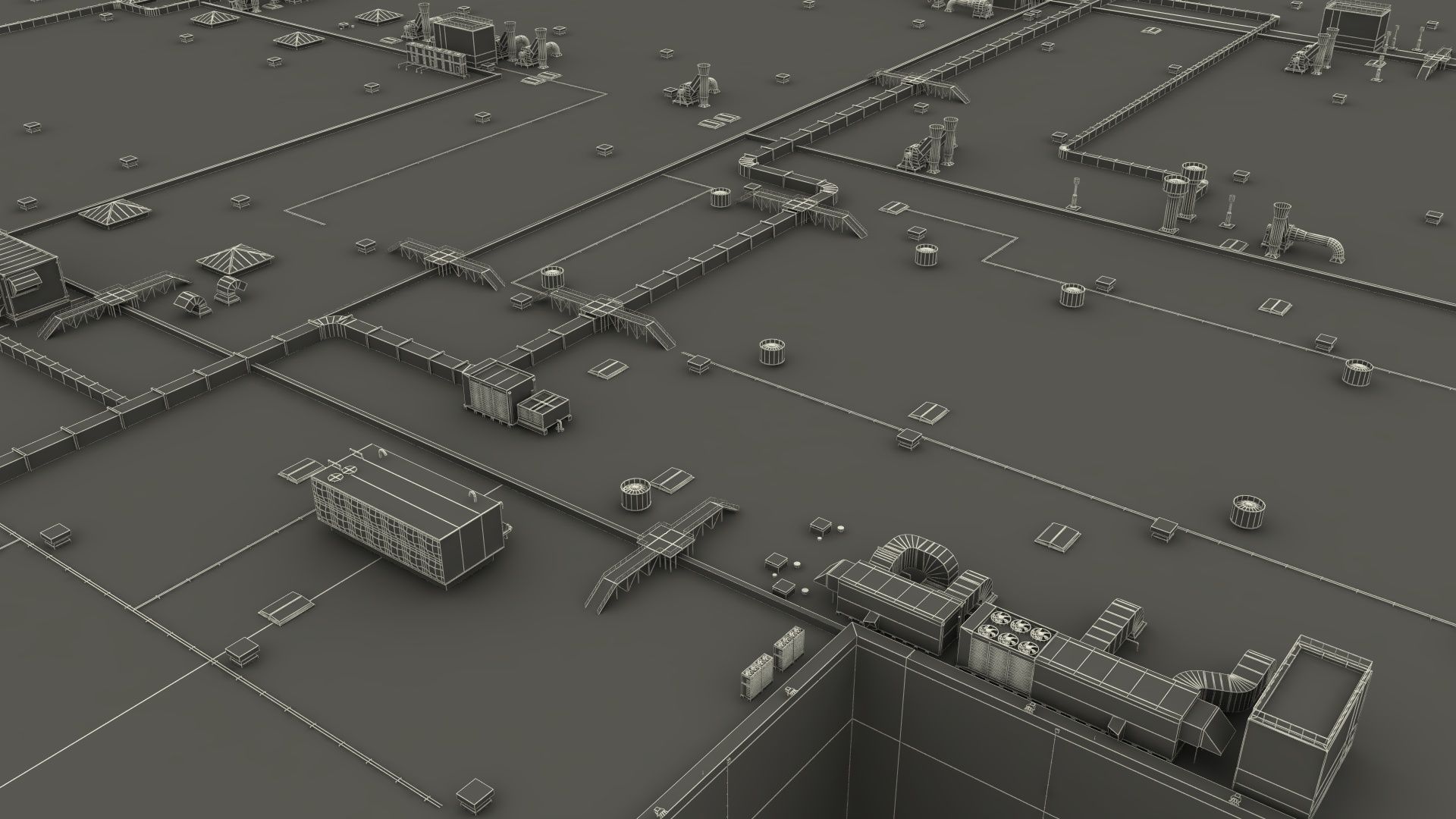 Boeing Everett Factory 3D