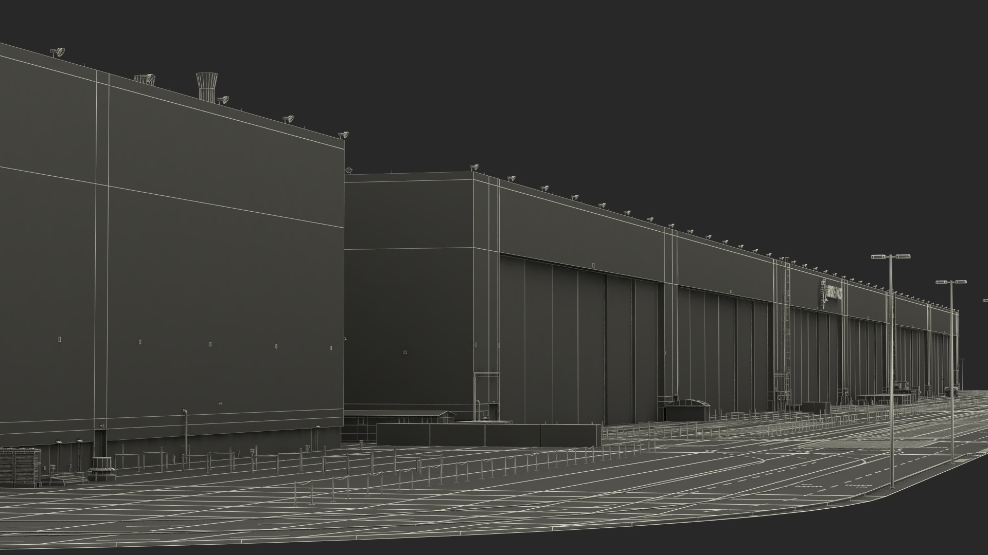 Boeing Everett Factory 3D