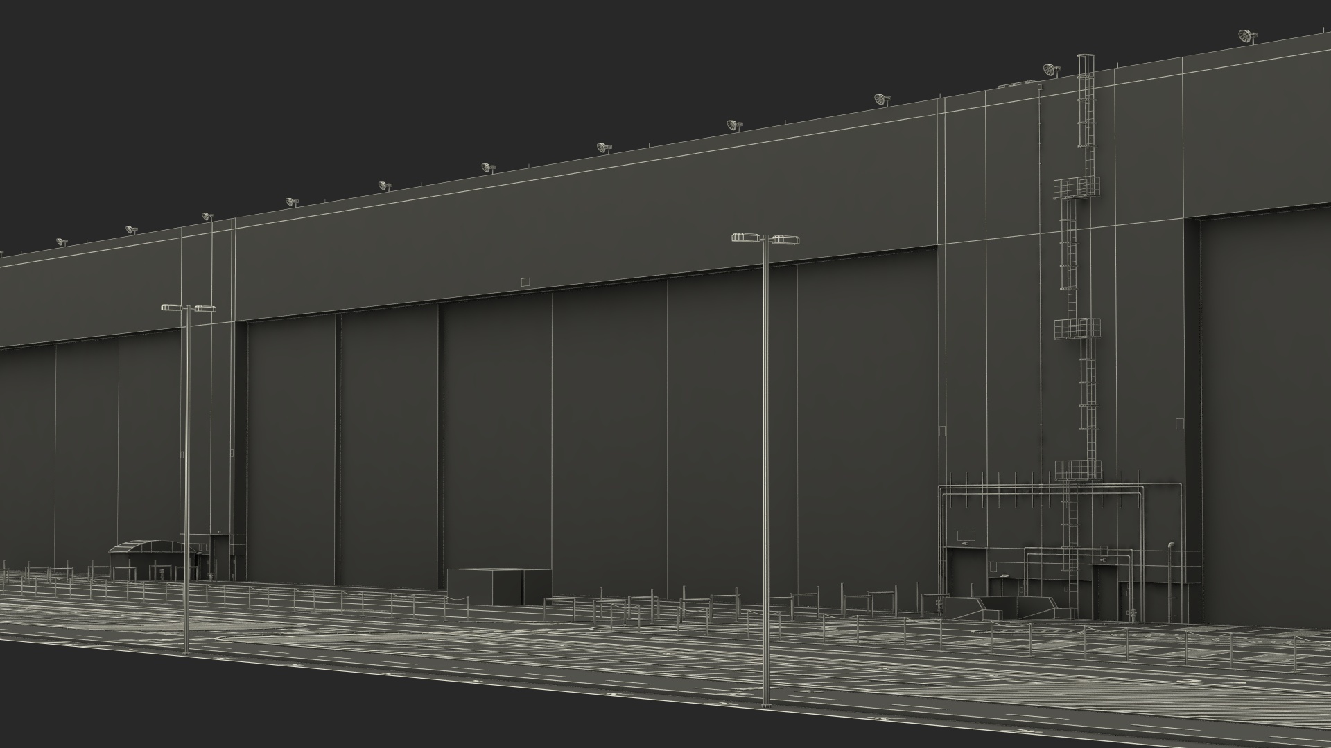 Boeing Everett Factory 3D
