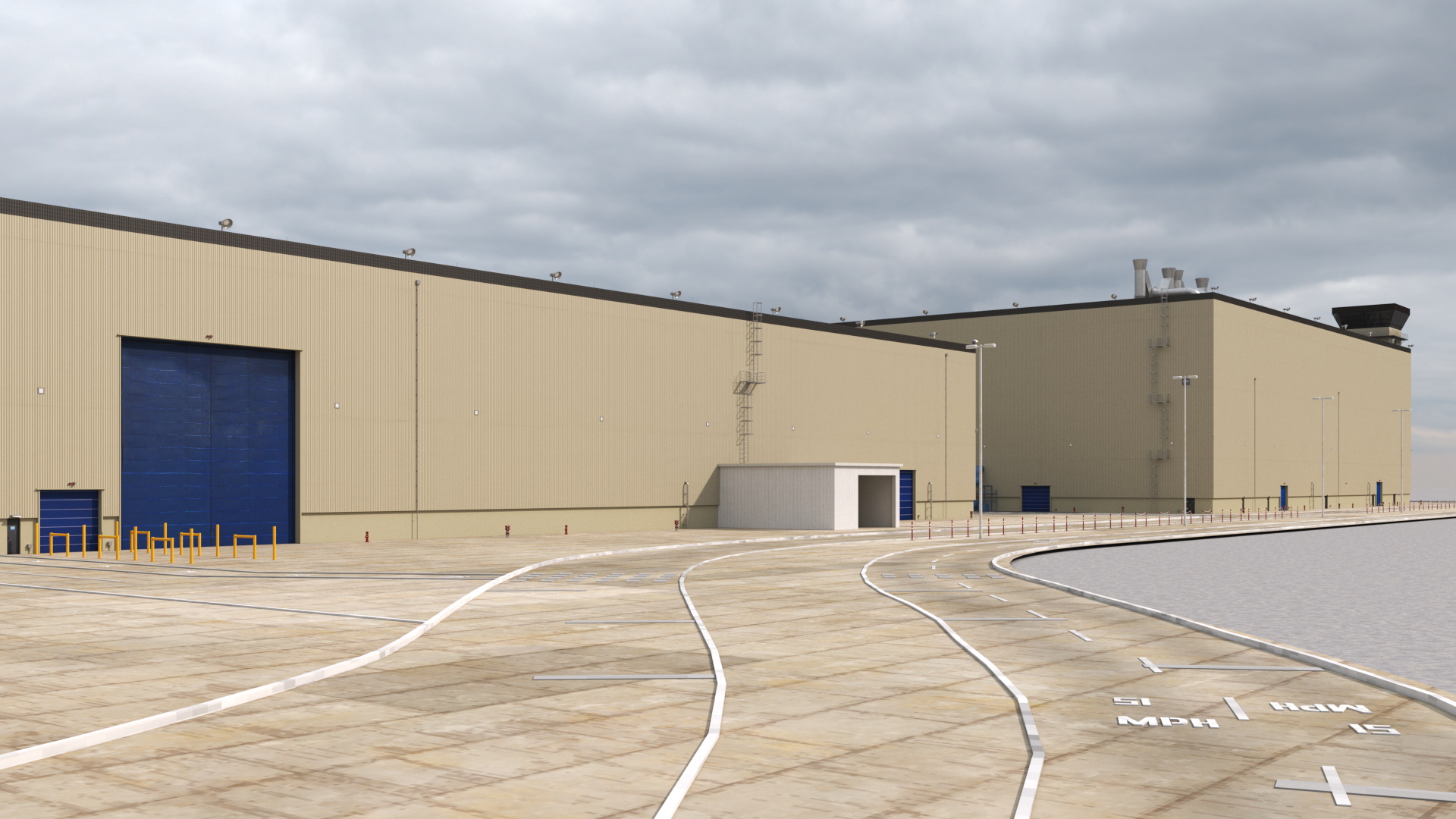 Boeing Everett Factory 3D