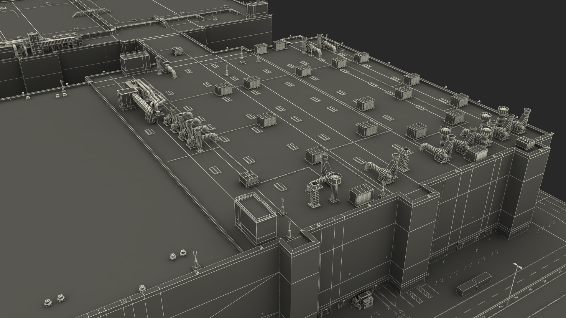 Boeing Everett Factory 3D